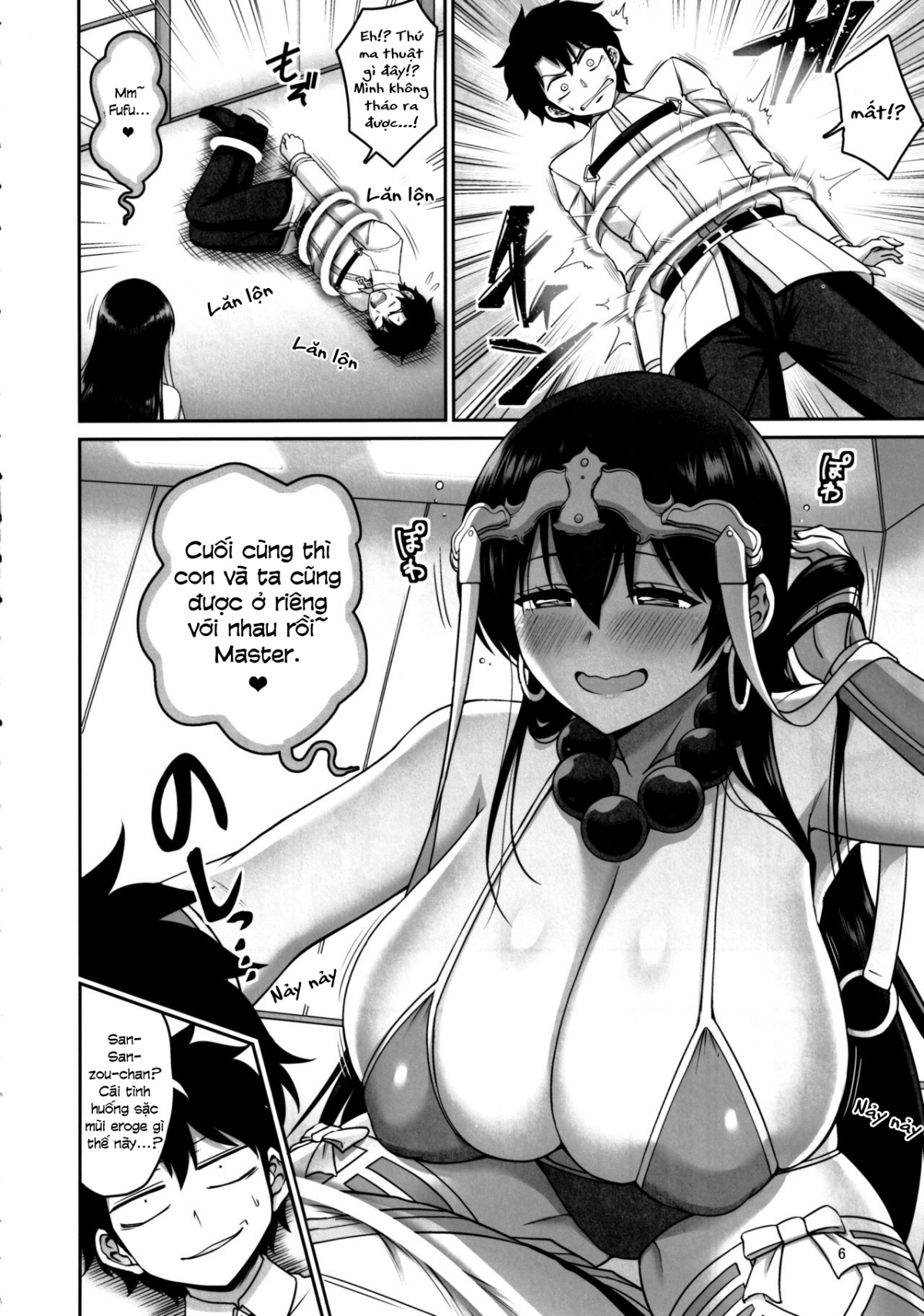 Đọc truyện hentai Seiyoku Bakuhatsu! Sanzou-chan (Fate/Grand Order) - Oneshot