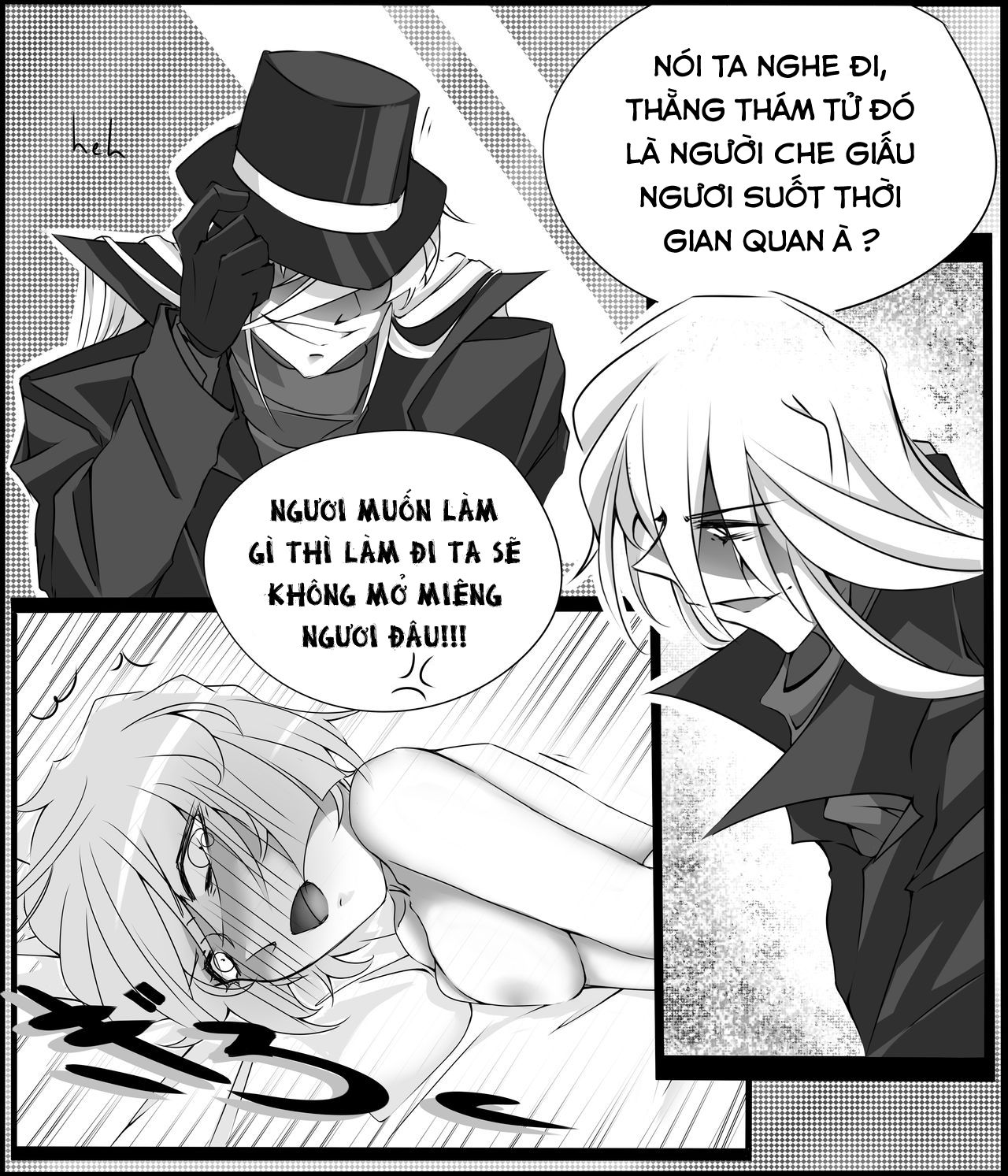 Đọc truyện hentai Hành trình giải cứu em gái bị bắt cóc - Oneshot