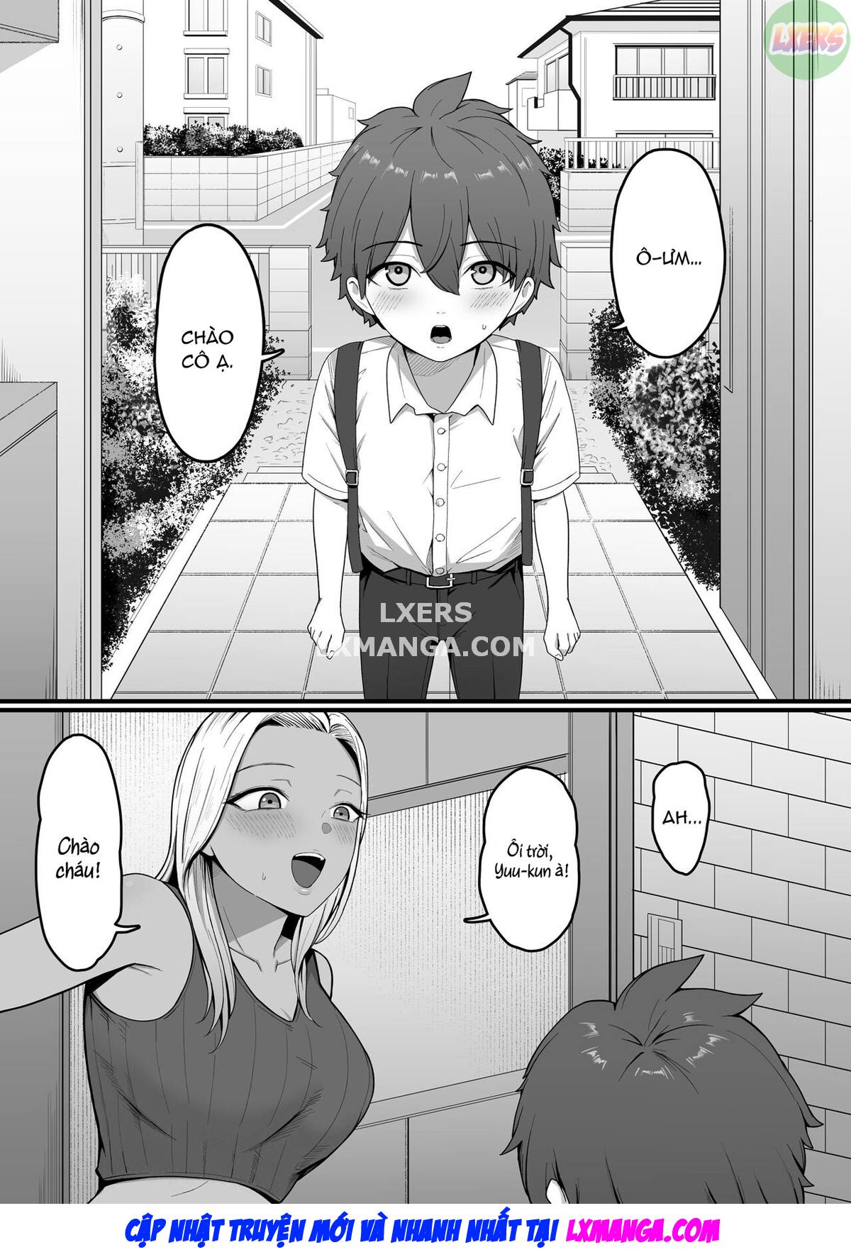 Đọc truyện hentai Cô hàng xóm bị nứng khi thấy nhóc đit nhau - Oneshot