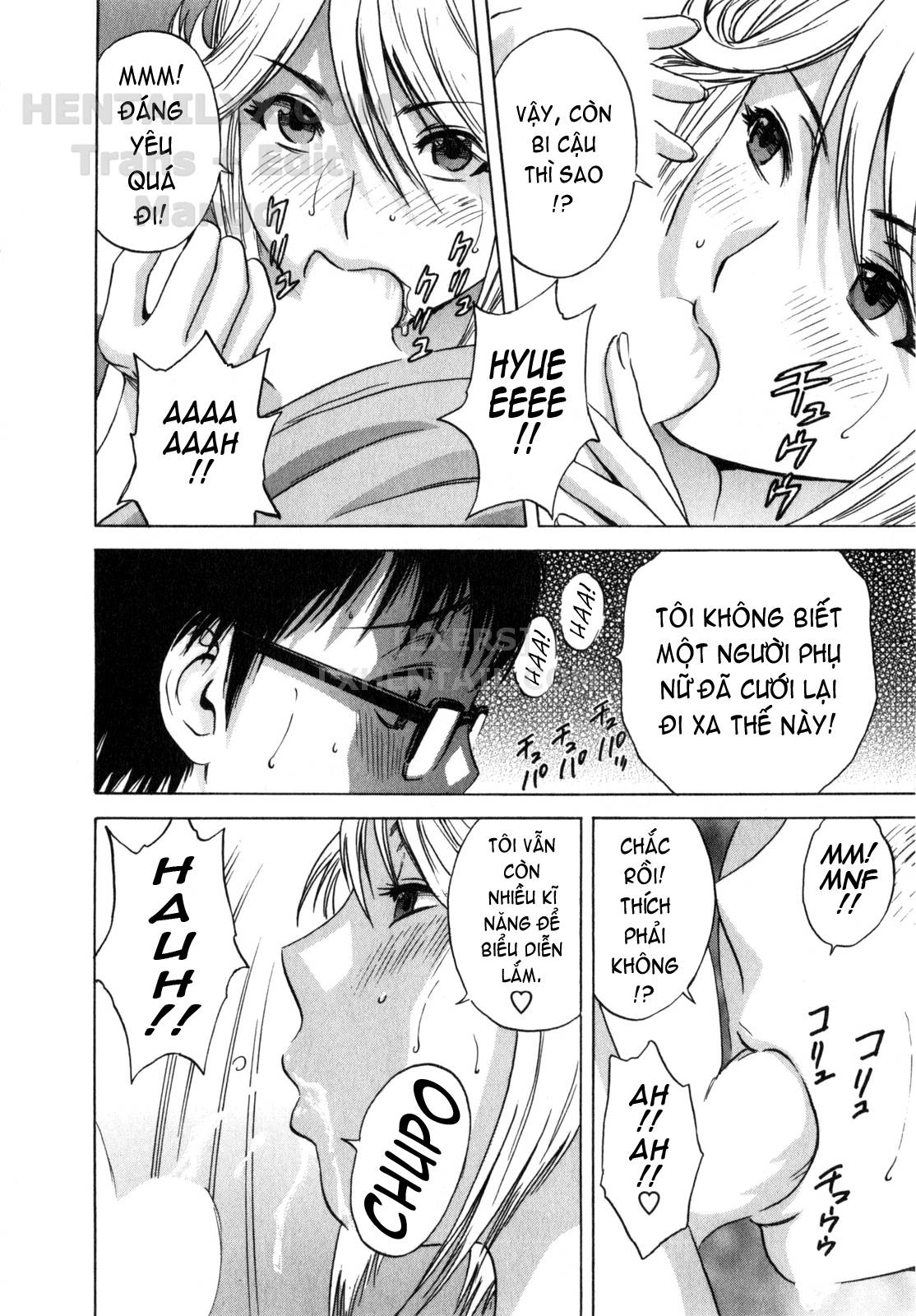 Đọc truyện hentai Life With Married Women Just Like A Manga - Chap 2