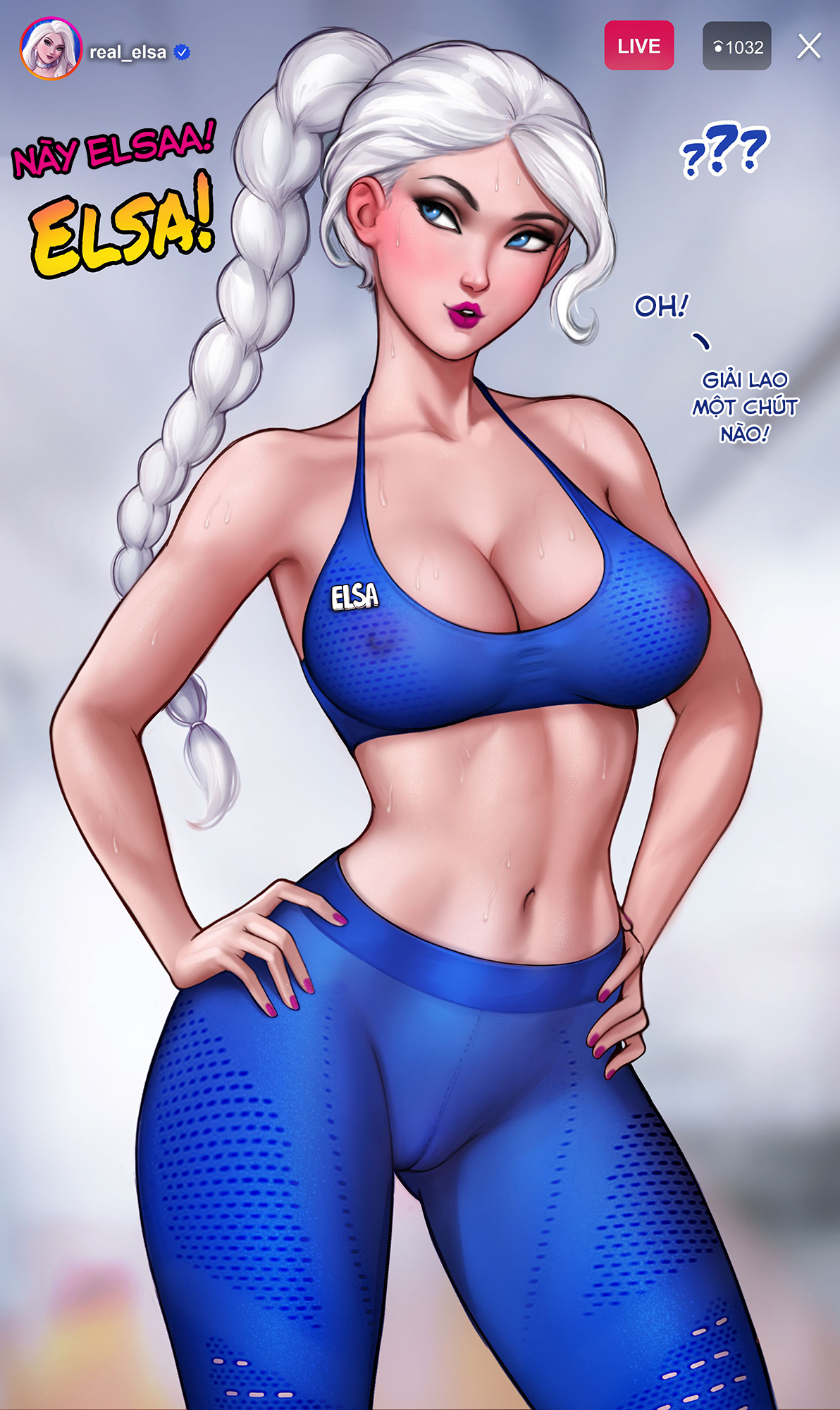 Đọc truyện hentai How to train your ass with Elsa - Oneshot