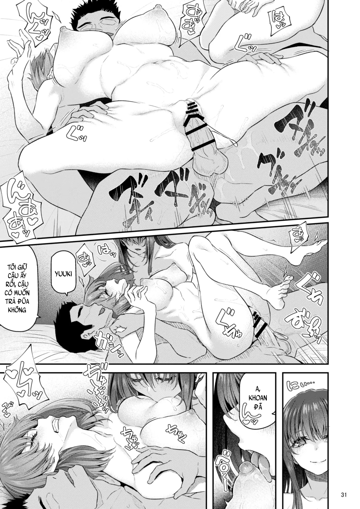 Đọc truyện hentai Phục vụ của 3 nữ sinh đóng phim segg - Chap 2