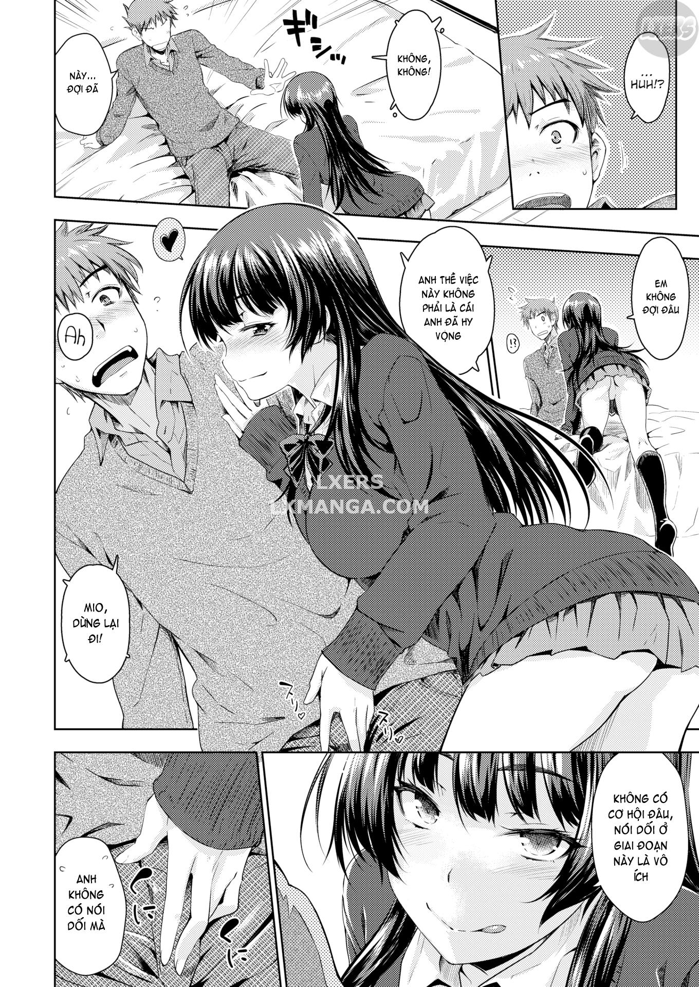 Đọc truyện hentai Con em gái ngây thơ vô phòng - Oneshot