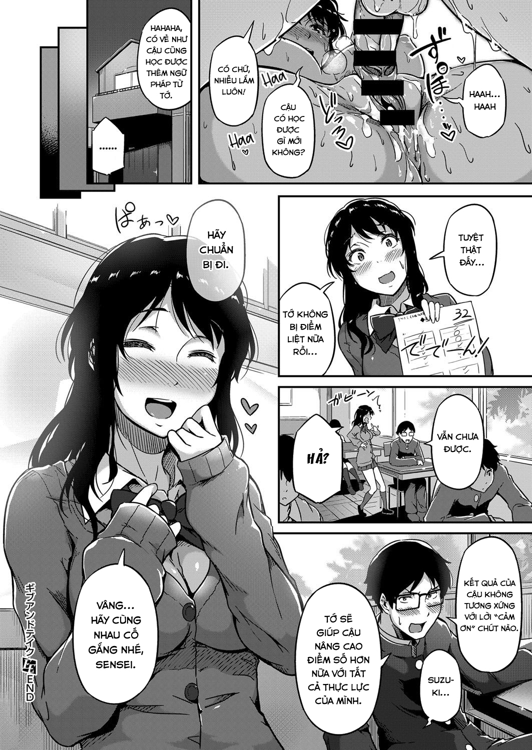 Đọc truyện hentai Give and Take! - Oneshot