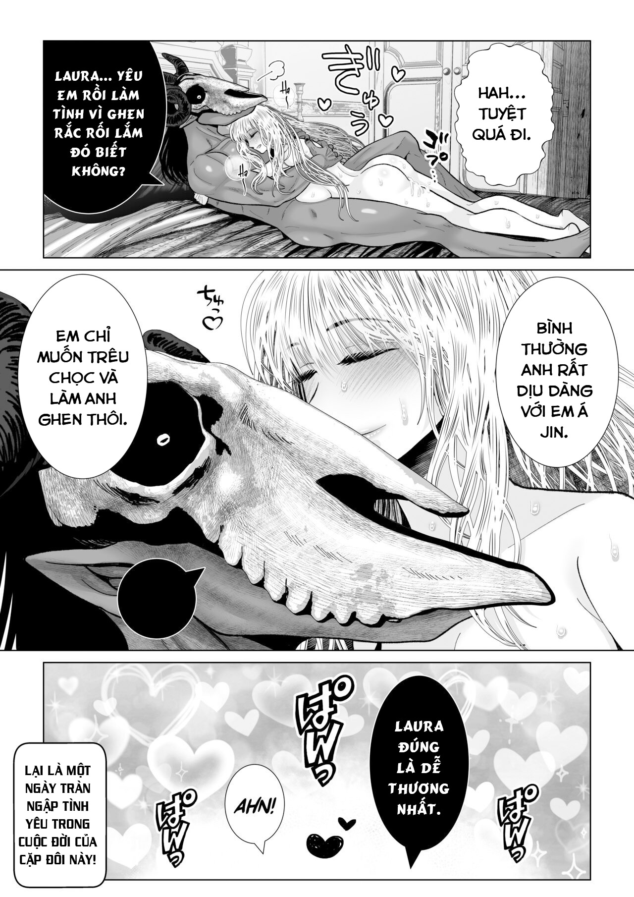 Đọc truyện hentai Cuộc sống hàng ngày của cặp phù thủy. Oneshot