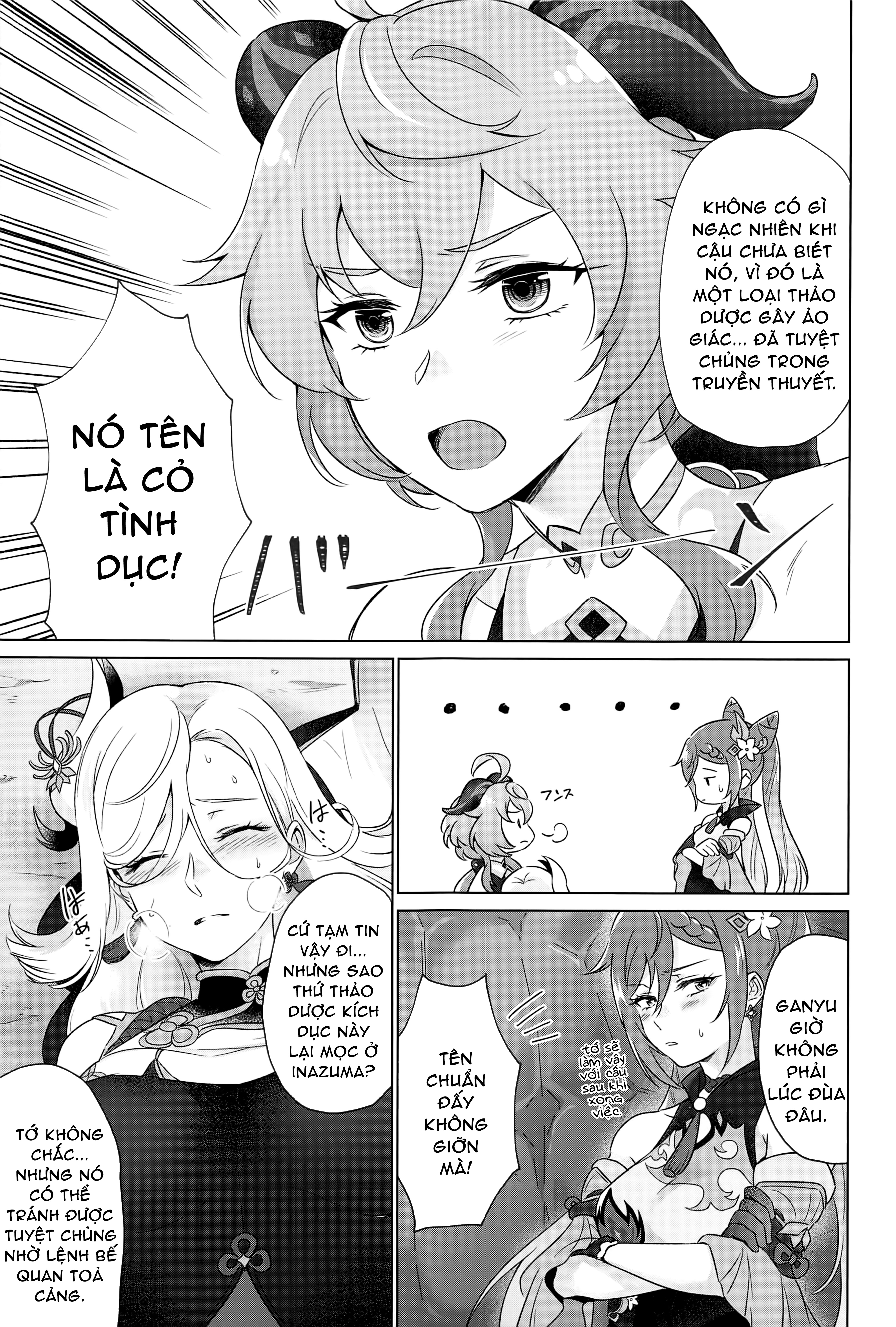 Đọc truyện hentai Nghiệm pháp tình dục kiểu Liyue - Chap 1