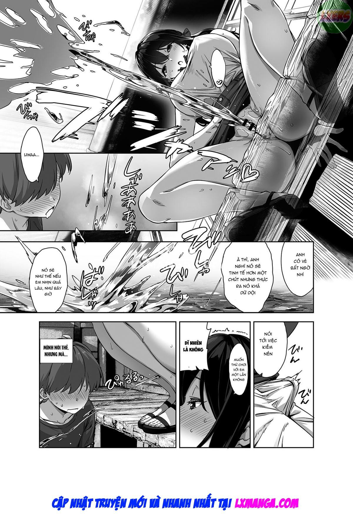 Đọc truyện hentai Mùa hè, miền quê và cậu học trò to lớn đang cám dỗ tôi. - Oneshot