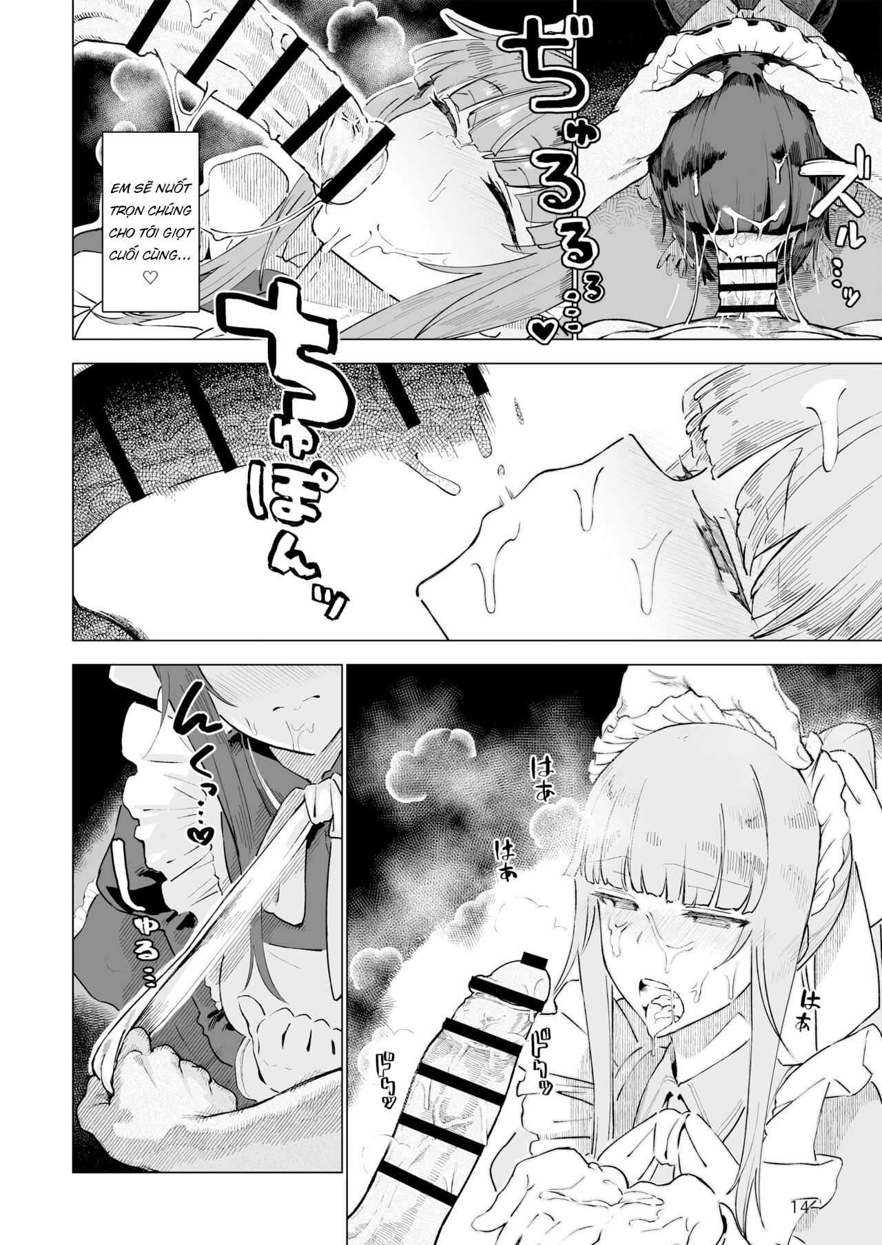 Đọc truyện hentai Chủ nhân của biệt đội nữ hầu - Oneshot
