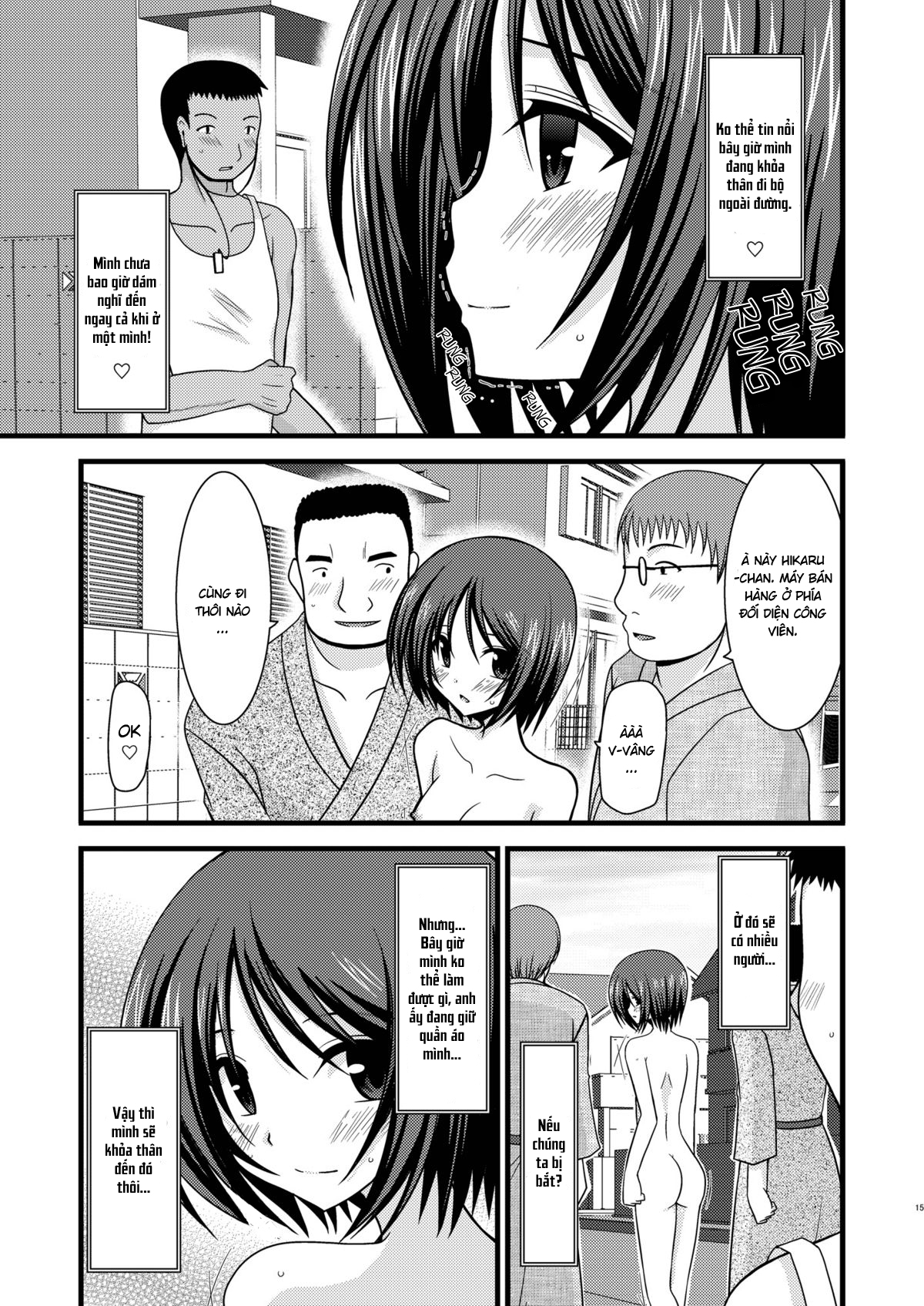 Đọc truyện hentai Cô gái thích khoả thân - Chap 2