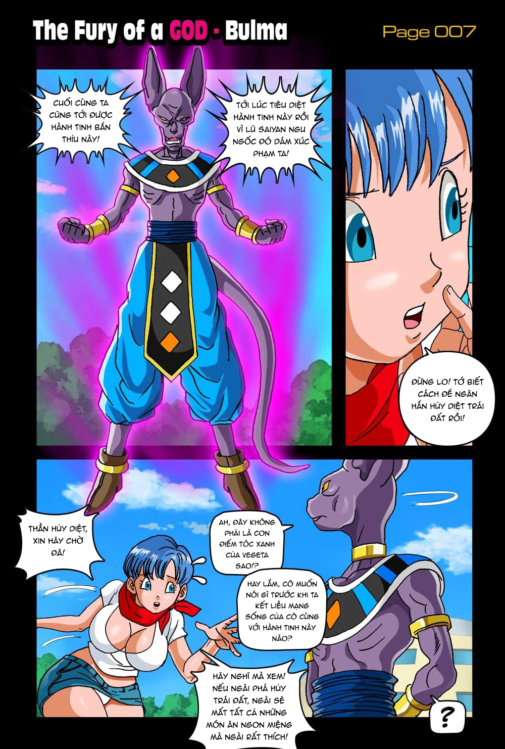 Đọc truyện hentai Cơn thịnh nộ của một vị thần - Oneshot