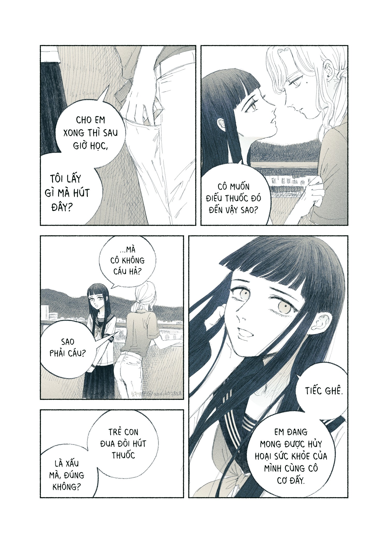 Đọc truyện hentai Chuyện về nữ giáo viên bị học sinh yandere nhấn chìm trong dục vọng - Tôi bị dằm trong tim