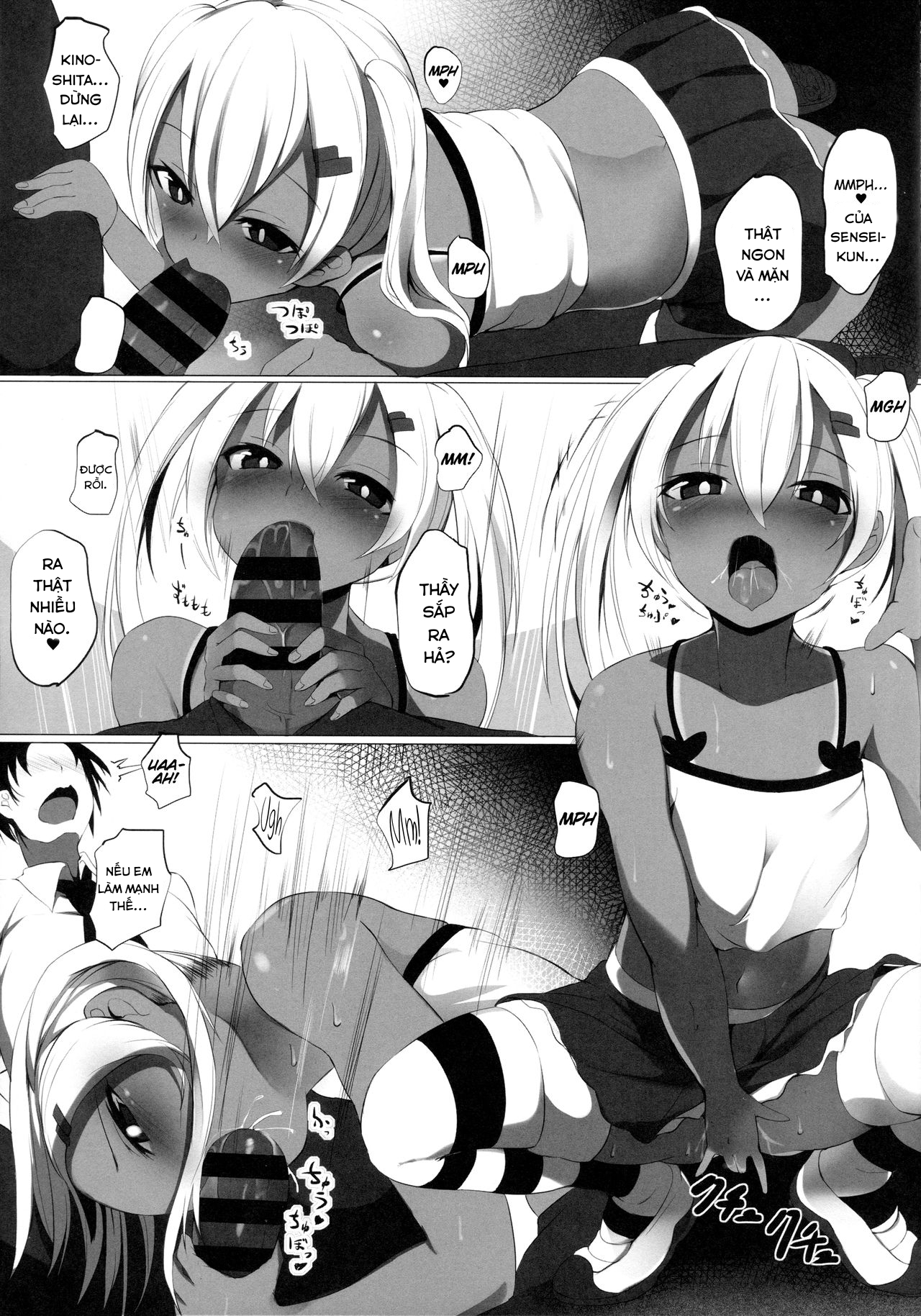 Đọc truyện hentai Cô bé da màu đĩ đượi. - Oneshot