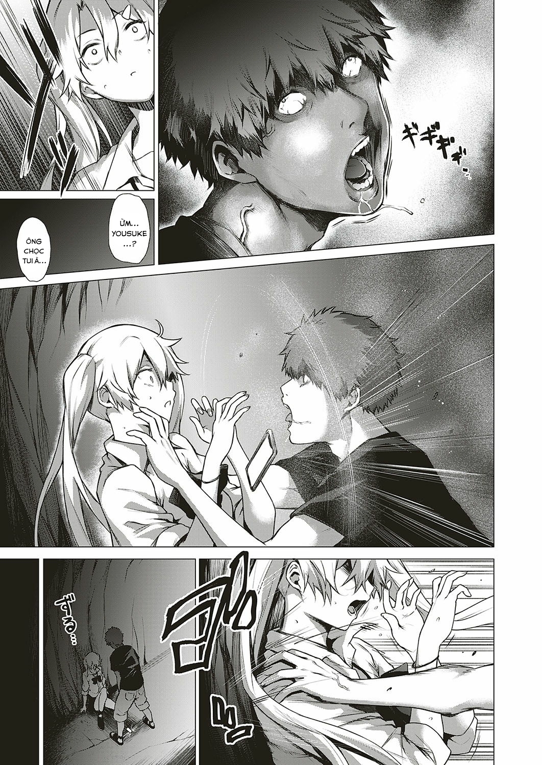 Đọc truyện hentai Uwasa no Hai Tunnel de Yuurei ni Souguu Shichaimashita!! - Oneshot