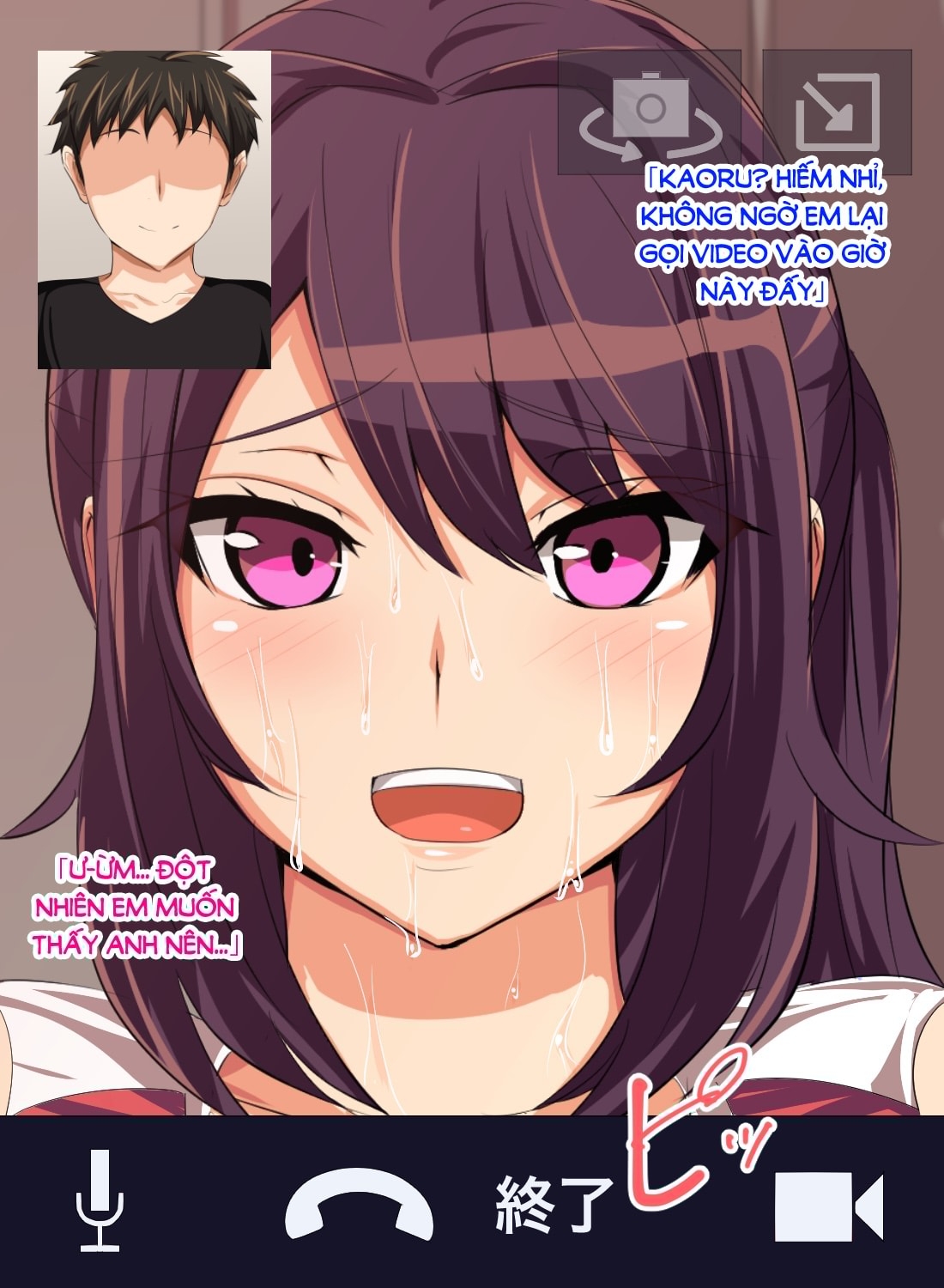 Đọc truyện hentai Tokai No Iro Ni Somaru Kanojo - Chap 4