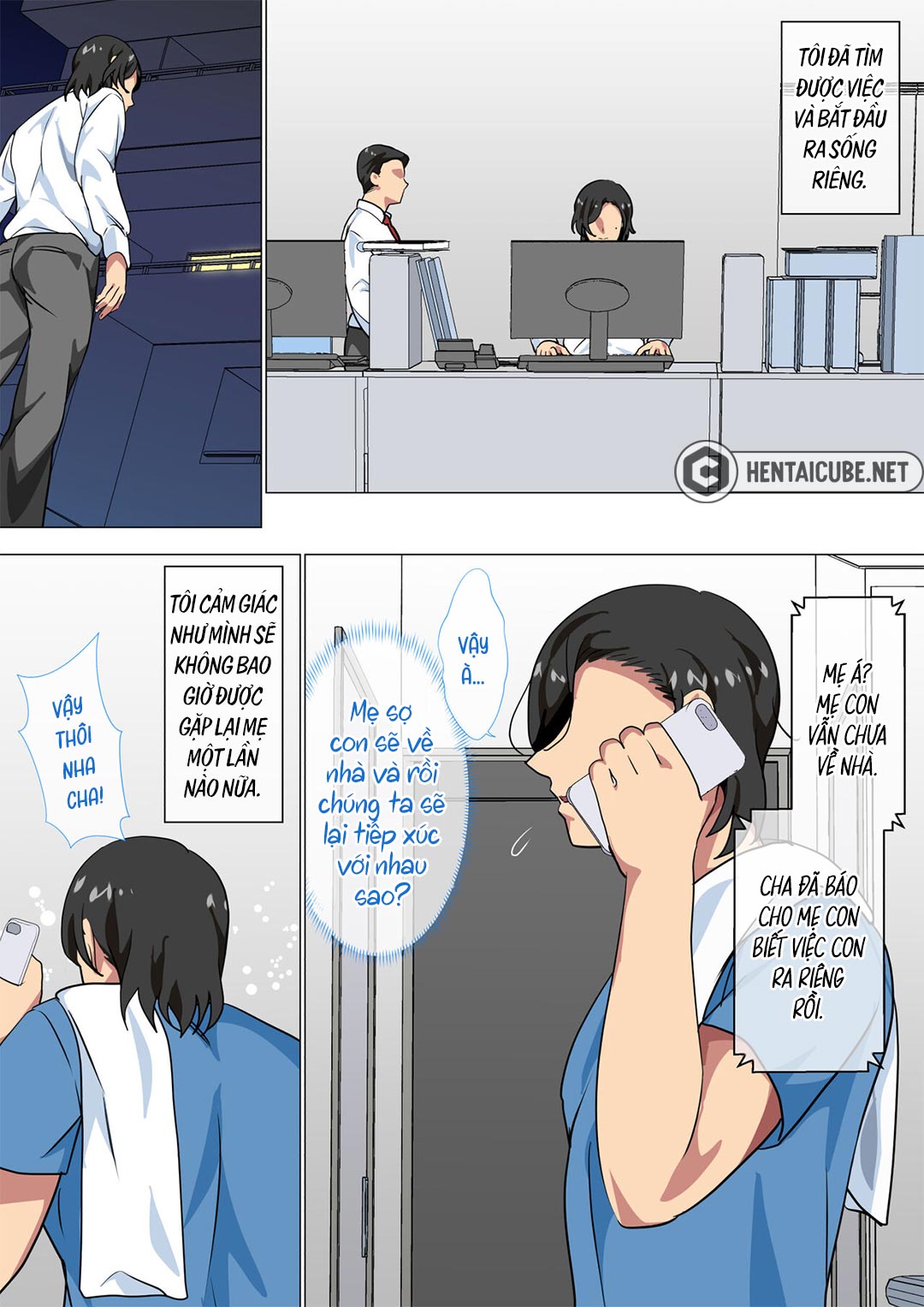 Đọc truyện hentai Câu chuyện về việc tôi đã thổ lộ tình cảm của mình với mẹ và bà cho tôi quan hệ tình dục với bà chỉ trong một ngày - Chap 2A