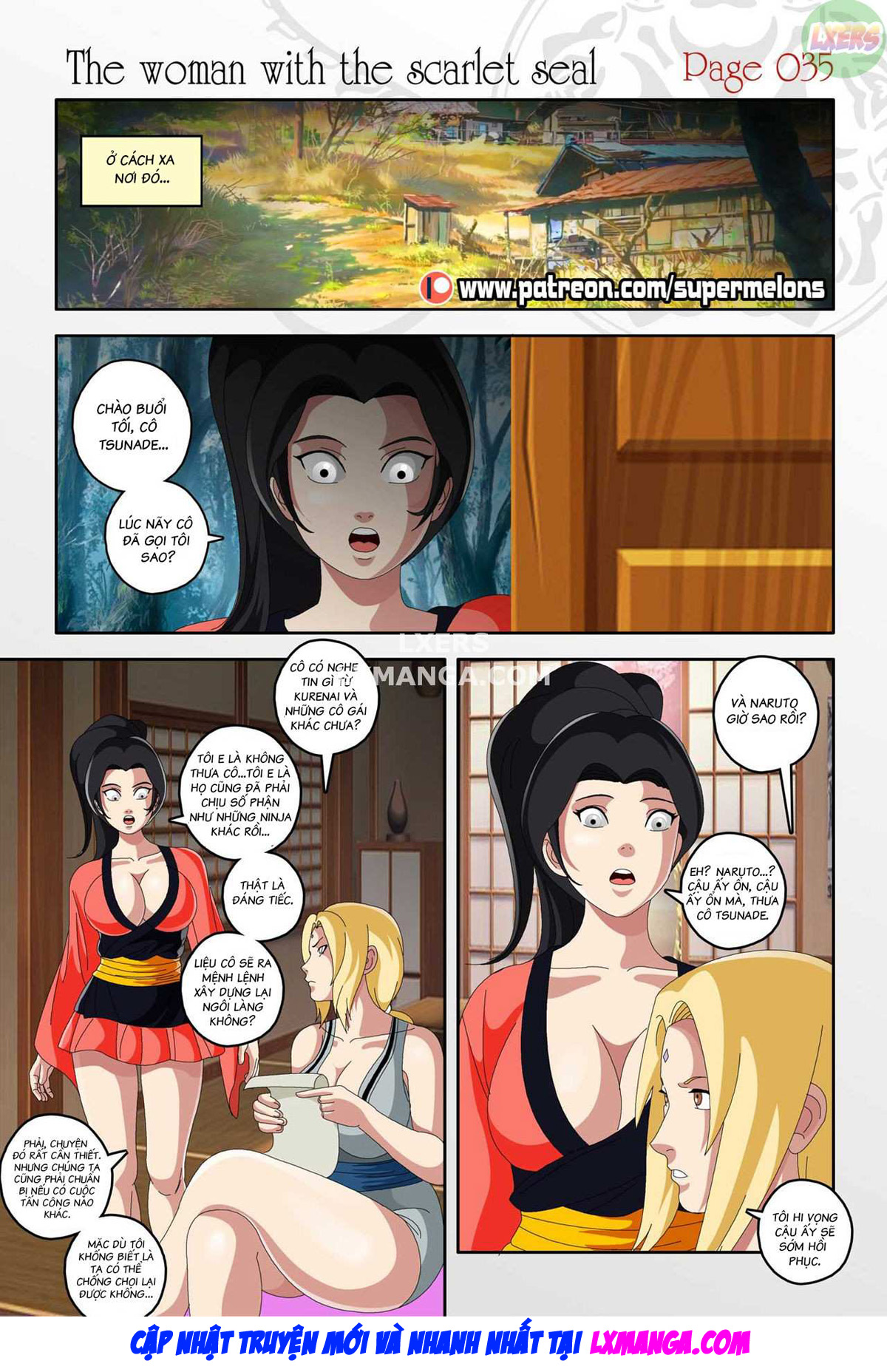 Đọc truyện hentai Người Phụ Nữ Với Dấu Ấn Đỏ - Oneshot