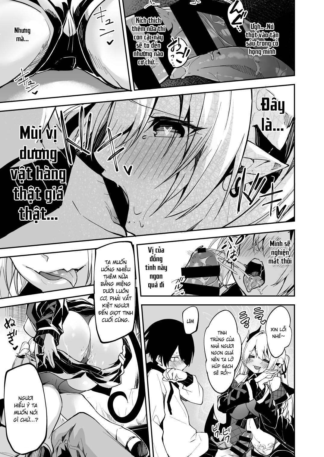 Đọc truyện hentai Lọt vào tầm ngắm của Succubus Maria - Oneshot