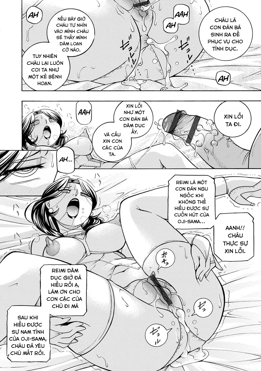 Đọc truyện hentai Bác độc ác Chap 9