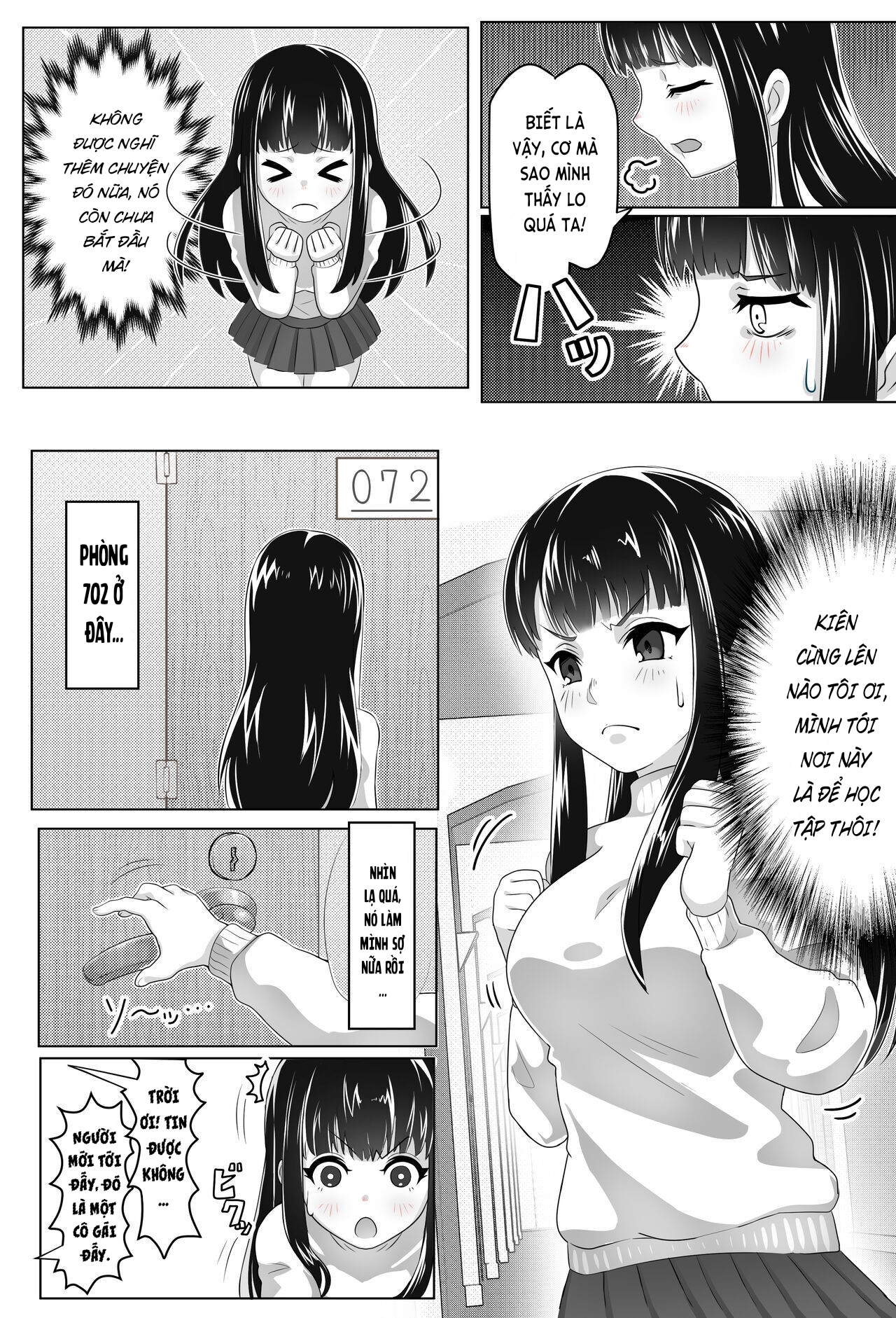 Đọc truyện hentai Nữ sinh ở kí túc xá nam - Chap 1