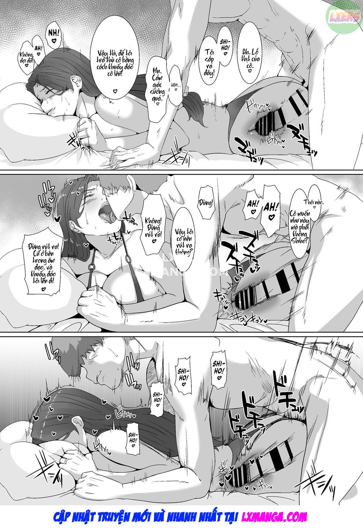 Đọc truyện hentai Trải qua đêm Giáng sinh với bà nội trợ nhà bên - Oneshot