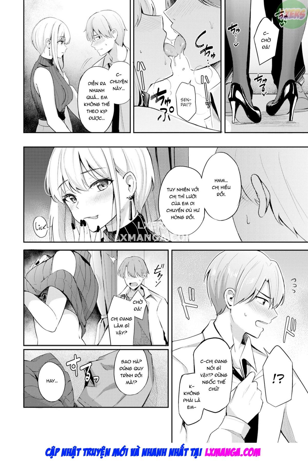 Đọc truyện hentai Tiền bối táo bạo - Oneshot