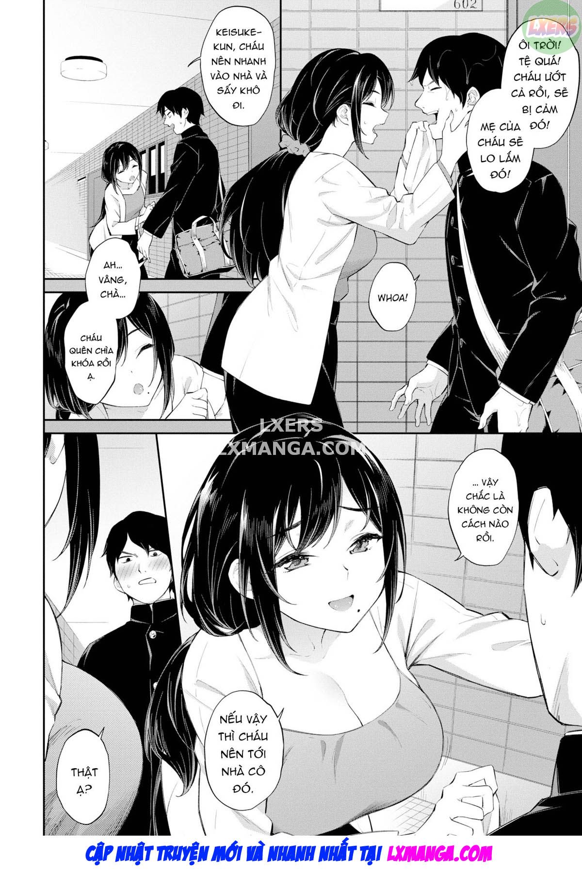 Đọc truyện hentai Hàng xóm nguy hiểm - Oneshot