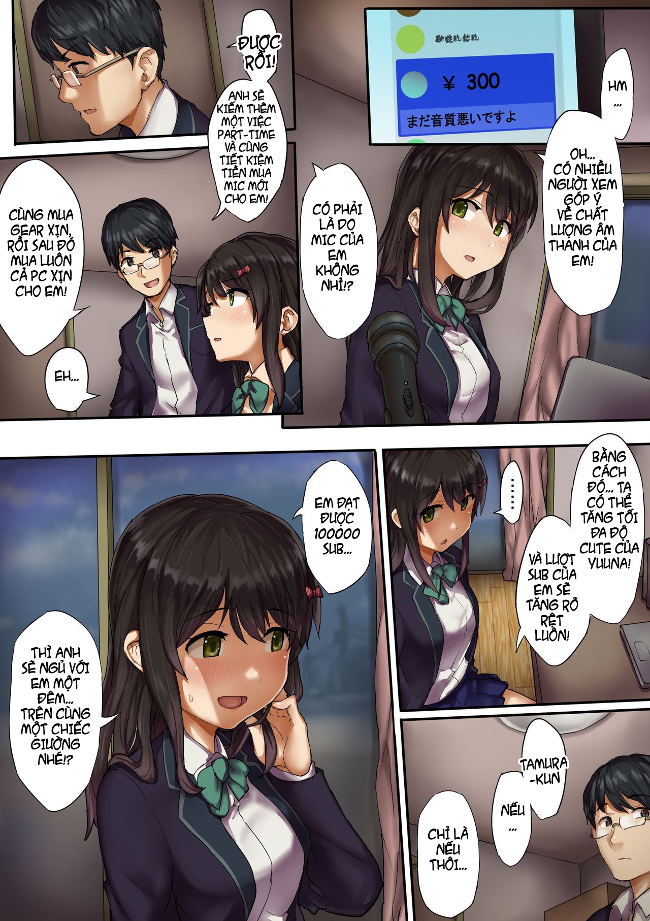 Đọc truyện hentai Netorare During Live Streaming - Oneshot