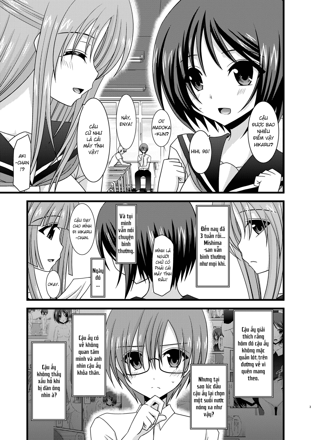 Đọc truyện hentai Cô gái thích khoả thân - Chap 3