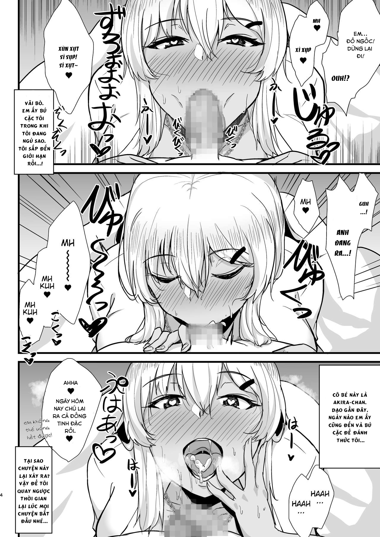 Đọc truyện hentai Kuro Gal JK o Tasuketara Doutei o Ubawarete Kayoizuma ni Natta Hanashi - Oneshot