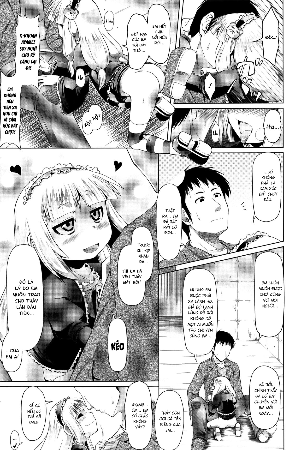 Đọc truyện hentai Bé gái với vẻ mặt vô cảm - Oneshot