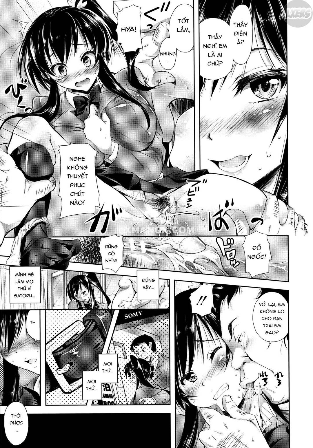 Đọc truyện hentai Khuôn mặt dâm đãng  và thực sự thèm tình - Chap 5