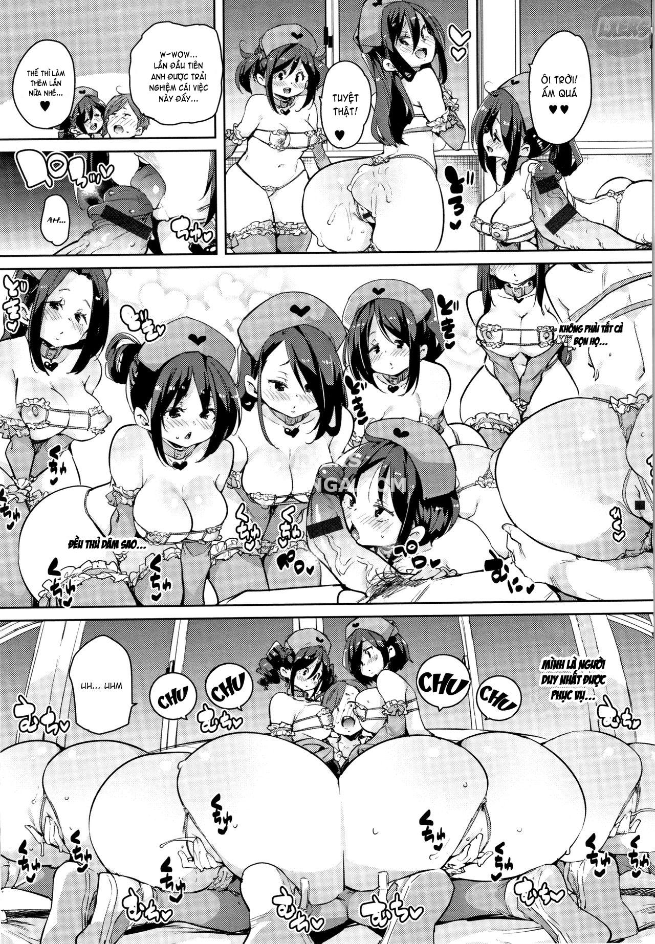 Đọc truyện hentai TƯƠI MẨY! Mấy cái lỗ mềm mịn kia thật dâm đãng - Chap 6