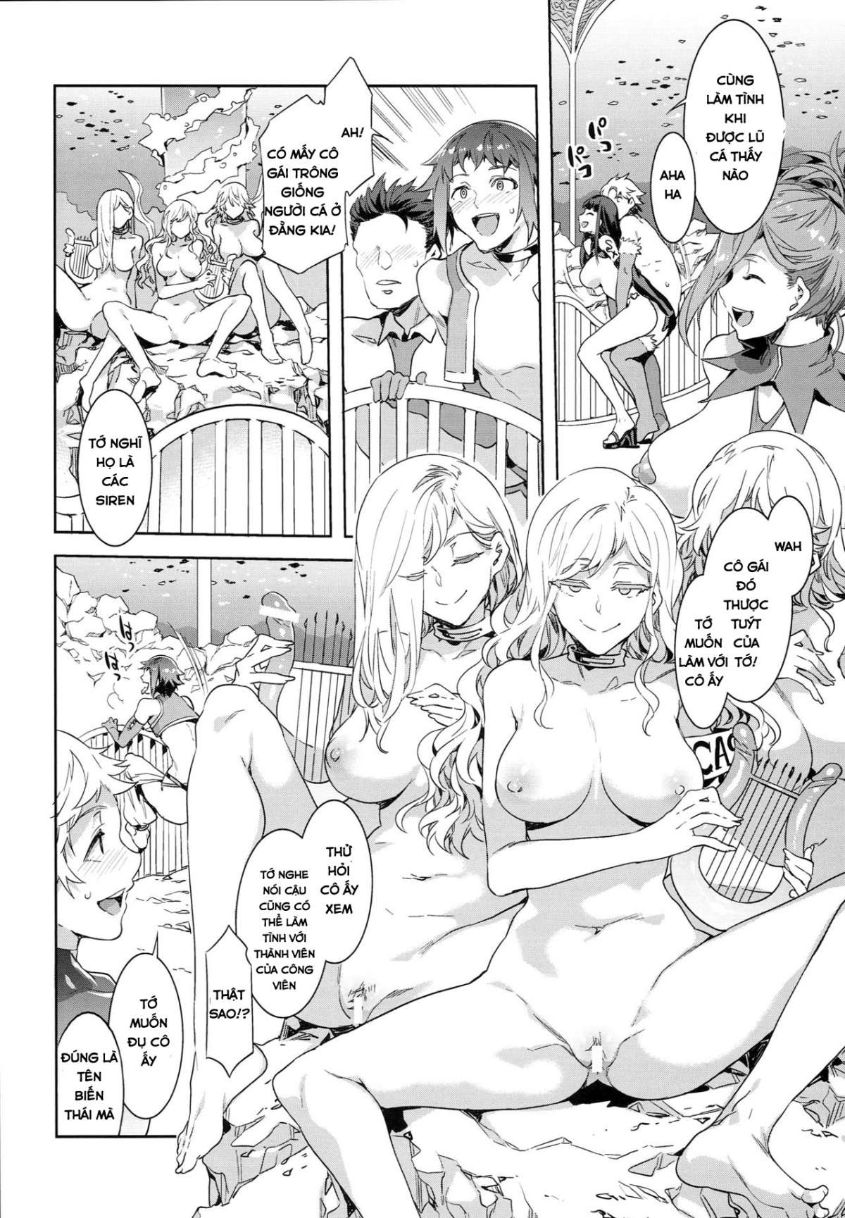 Đọc truyện hentai Oide Yo Mizuryuu Kei Land - Chap 7