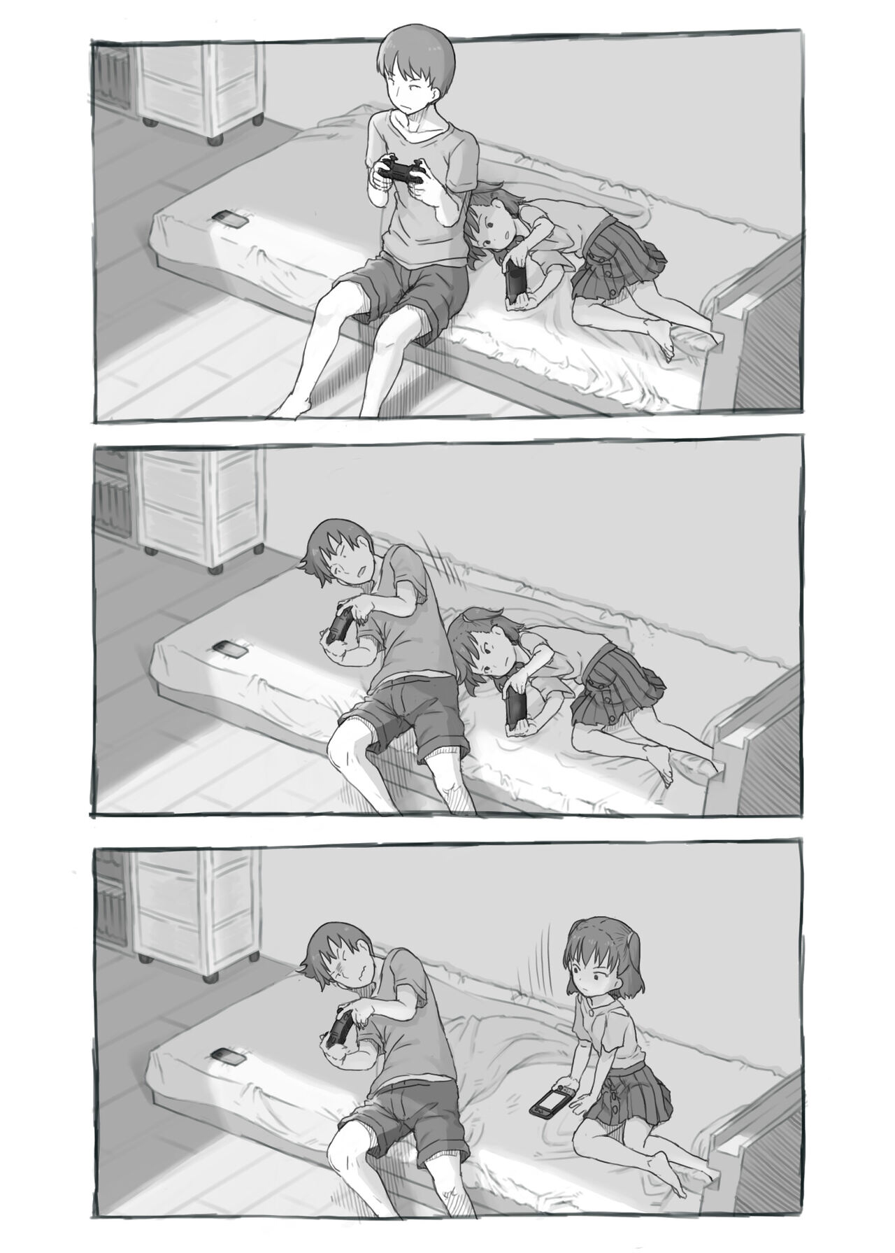 Đọc truyện hentai Fap cùng em gái - Chap 1