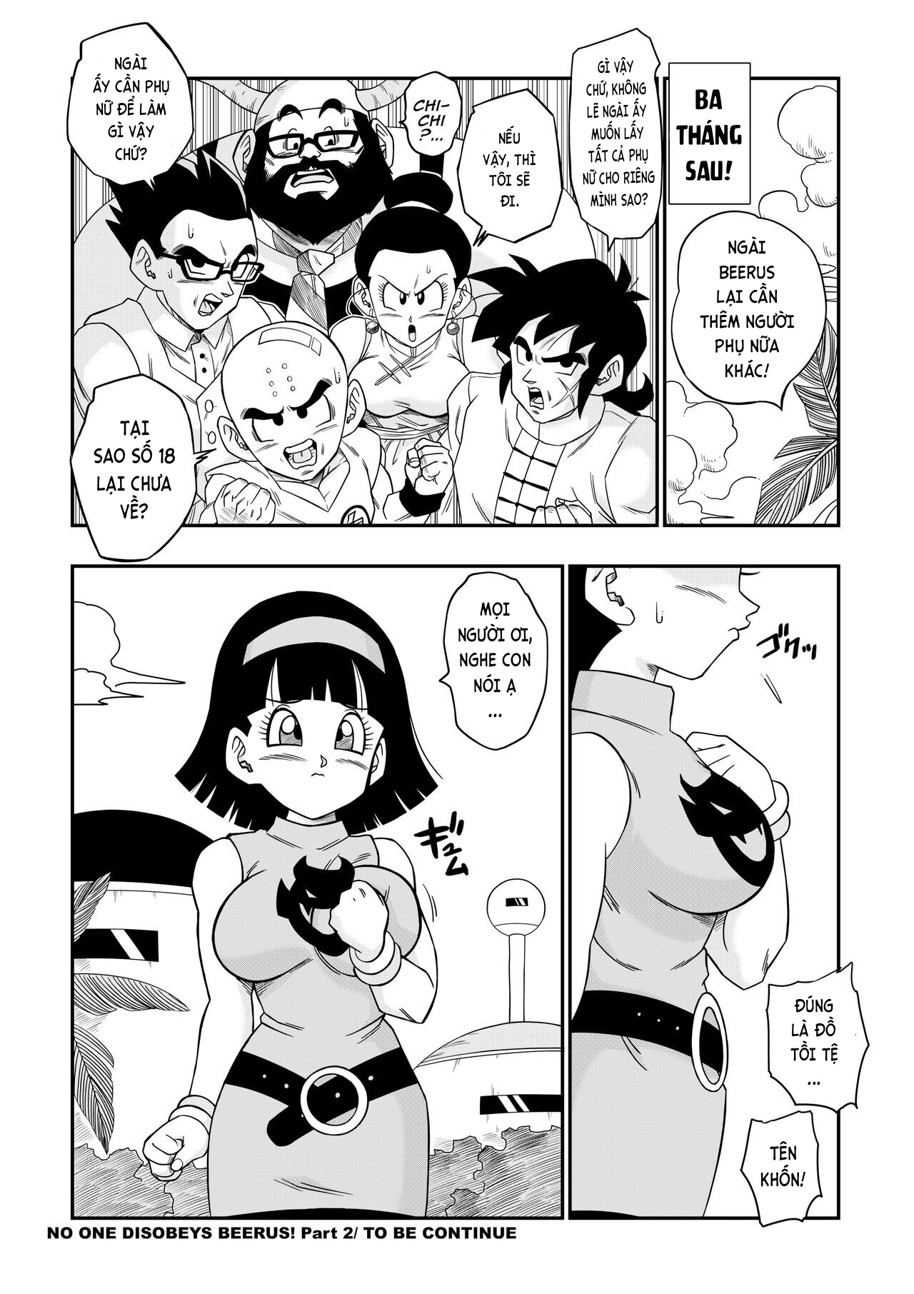 Đọc truyện hentai Không Ai Không Vâng Lời Beerus! - Oneshot