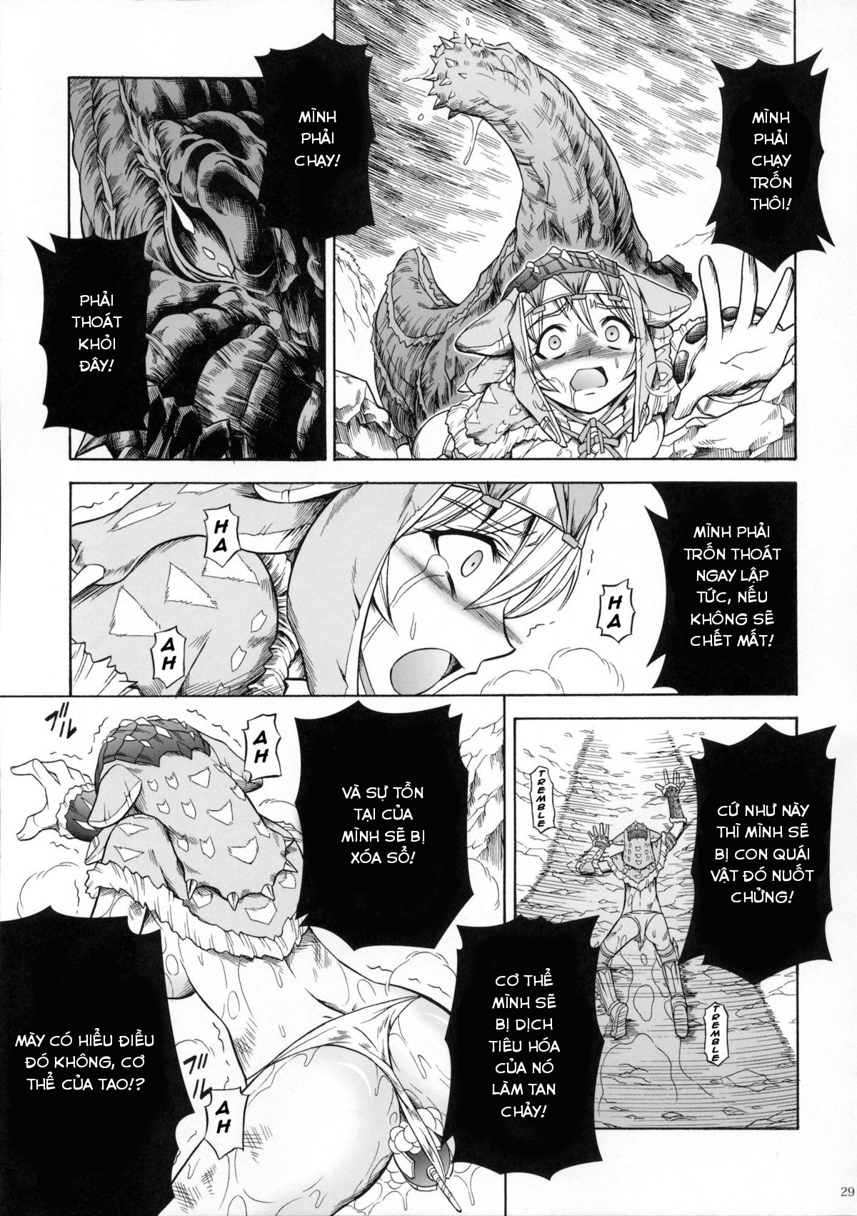 Đọc truyện hentai Thợ săn đơn độc no Seitai 3 - Oneshot Full