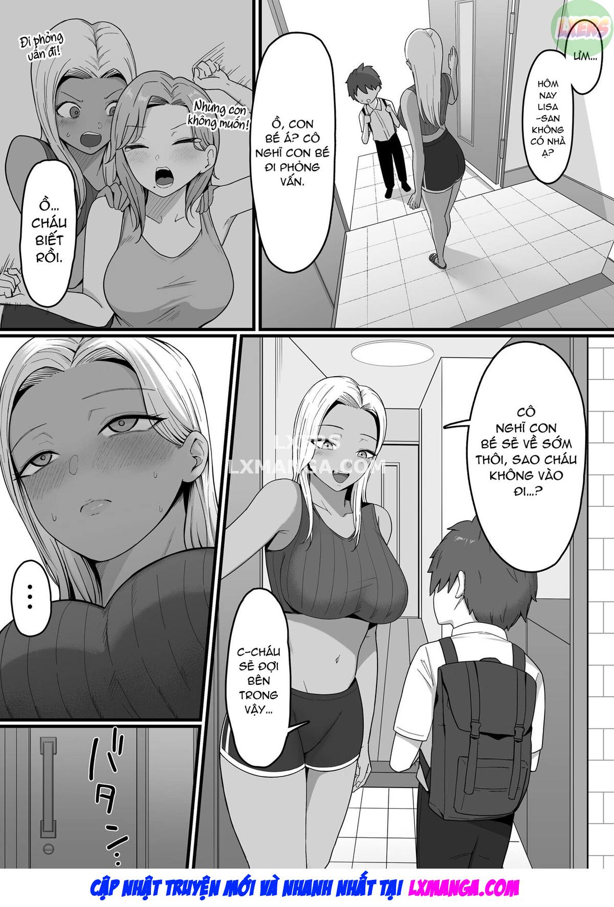Đọc truyện hentai Cô hàng xóm bị nứng khi thấy nhóc đit nhau - Oneshot
