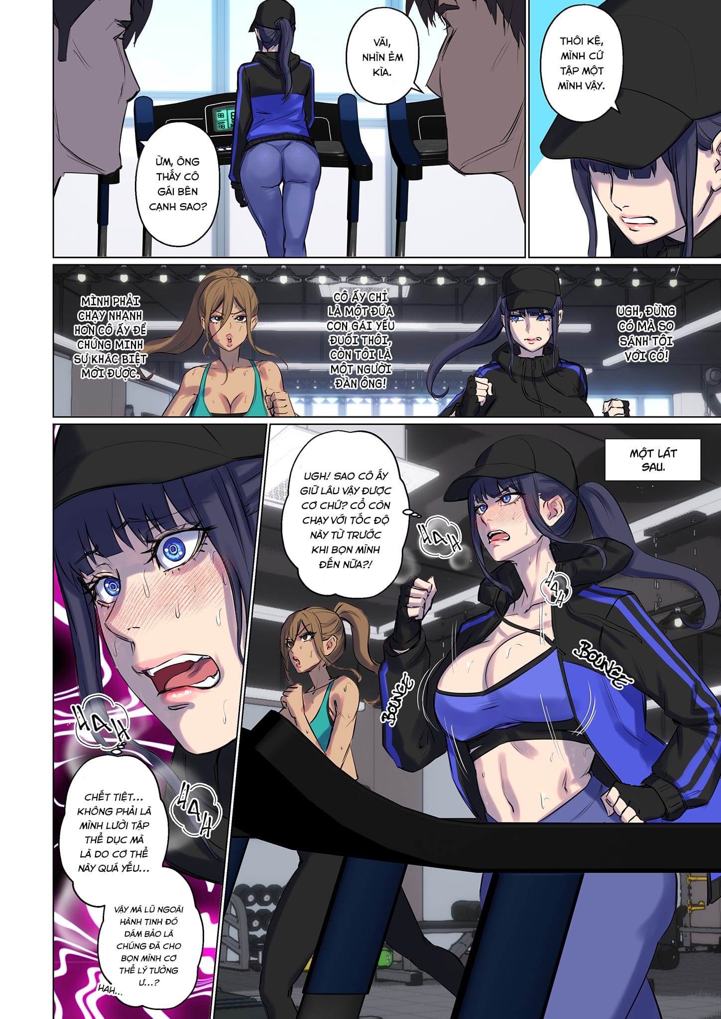 Đọc truyện hentai Bắt cóc người ngoài hành tinh - Chap 3 - Phòng gym