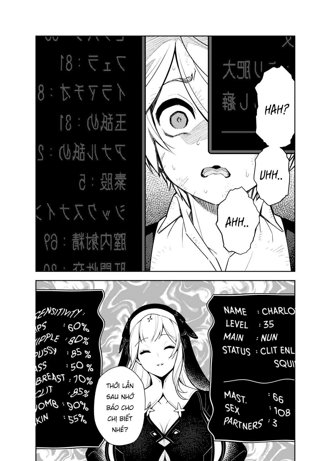Đọc truyện hentai Tôi thấy được chỉ số dâm tà của chị sơ yêu quý và rồi - Oneshot