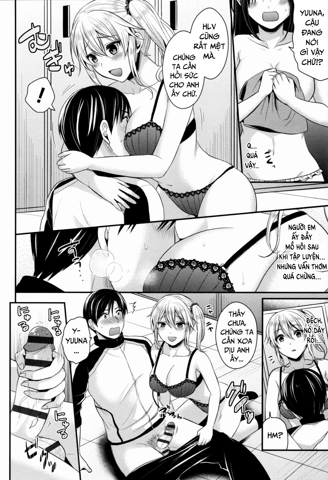 Đọc truyện hentai Joshi Rikujoubu Harem Training - Chap 9 - END