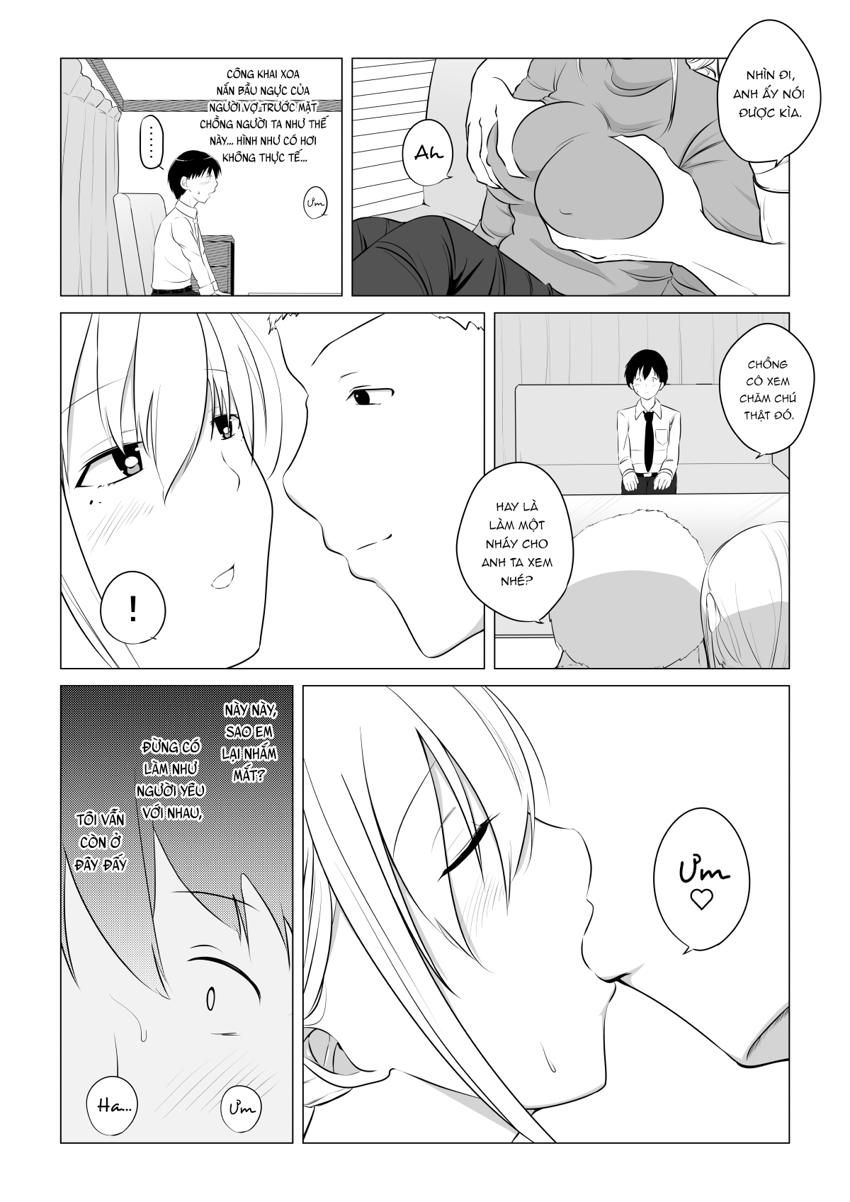 Đọc truyện hentai Chuyện vợ yêu của tôi bị người đàn ông khác nắm giữ - Oneshot