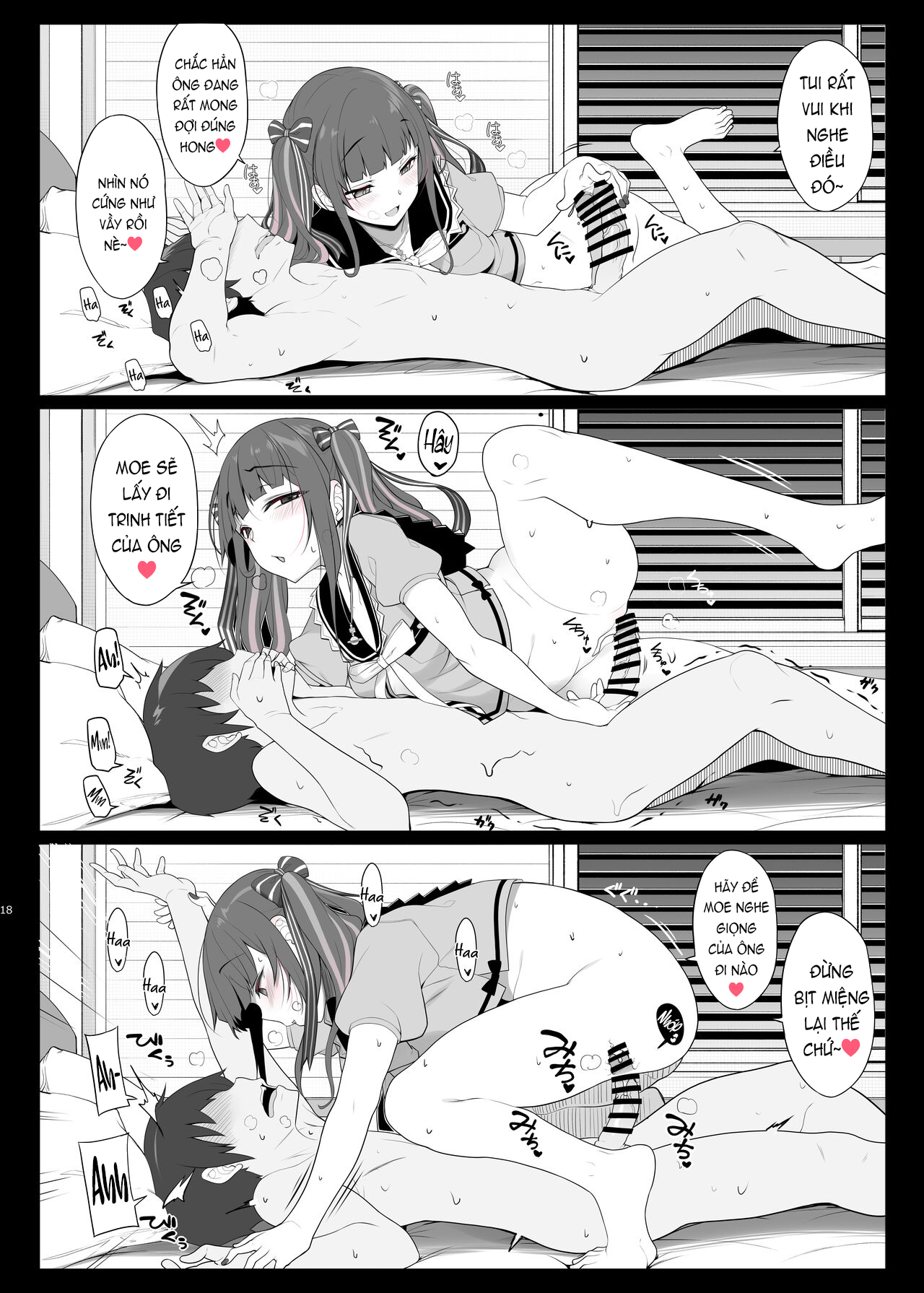 Đọc truyện hentai Cùng chiến hạm ngầm bùng nổ xuyên màn đêm - Oneshot