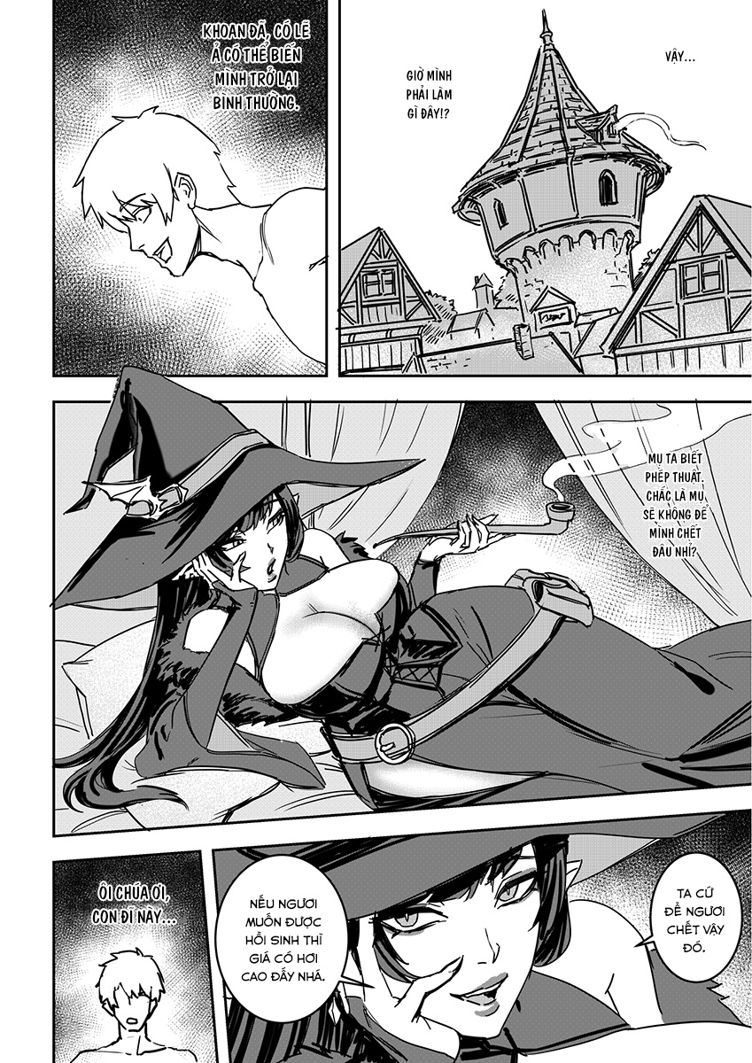 Đọc truyện hentai Sự điên rồ của phù thủy - Chap 1