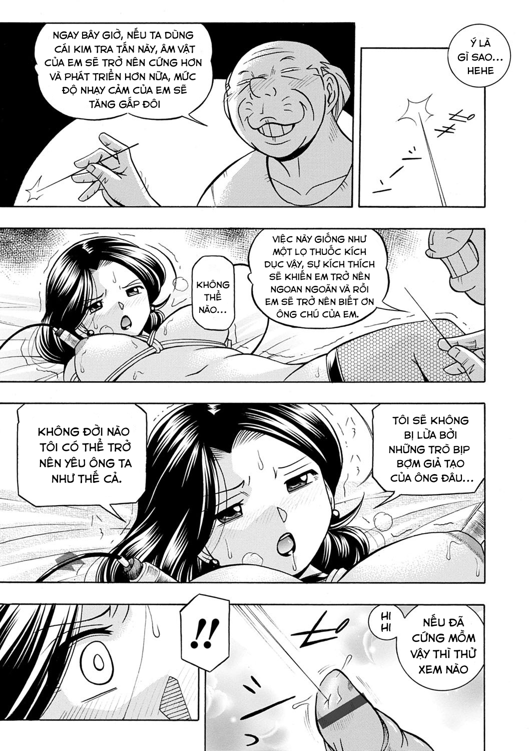 Đọc truyện hentai Bác độc ác Chap 3