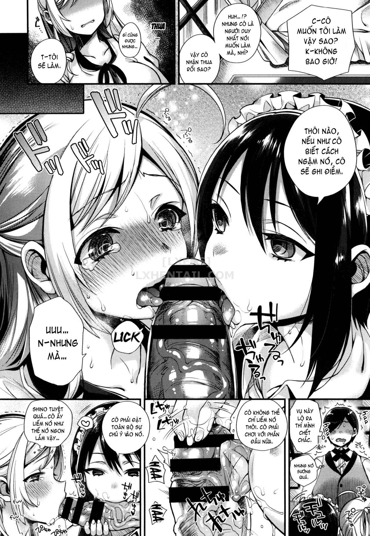 Đọc truyện hentai Ojou-Sama To Maid No Midara Na Seikatsu - Chap 2