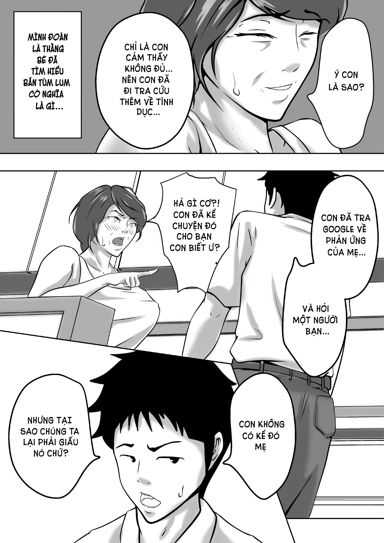 Đọc truyện hentai Mẹ tôi là một phụ nữ. - Chap 3