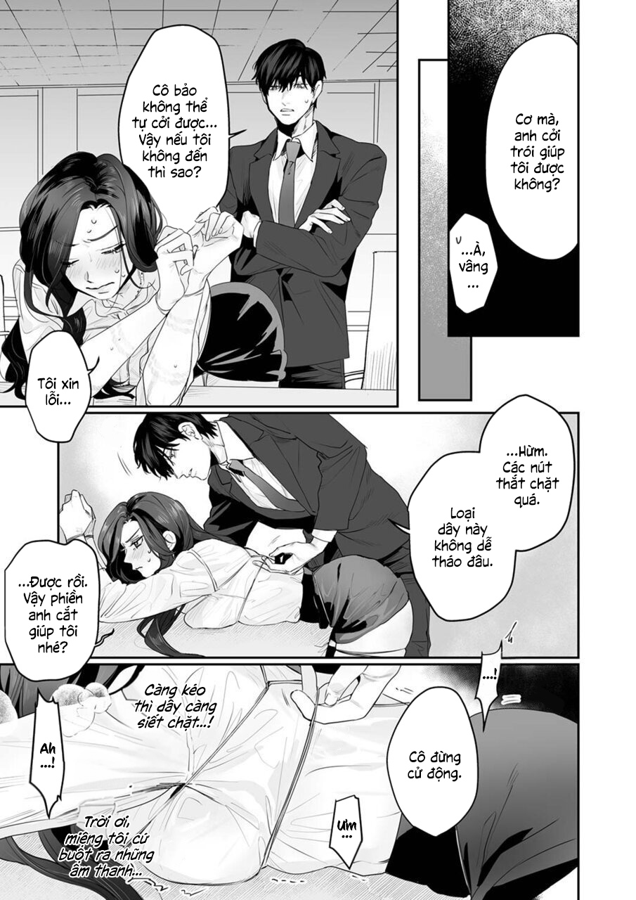 Đọc truyện hentai Cô nàng nghiện ràng buộc x Gã trai thích giải trói - Chap 1