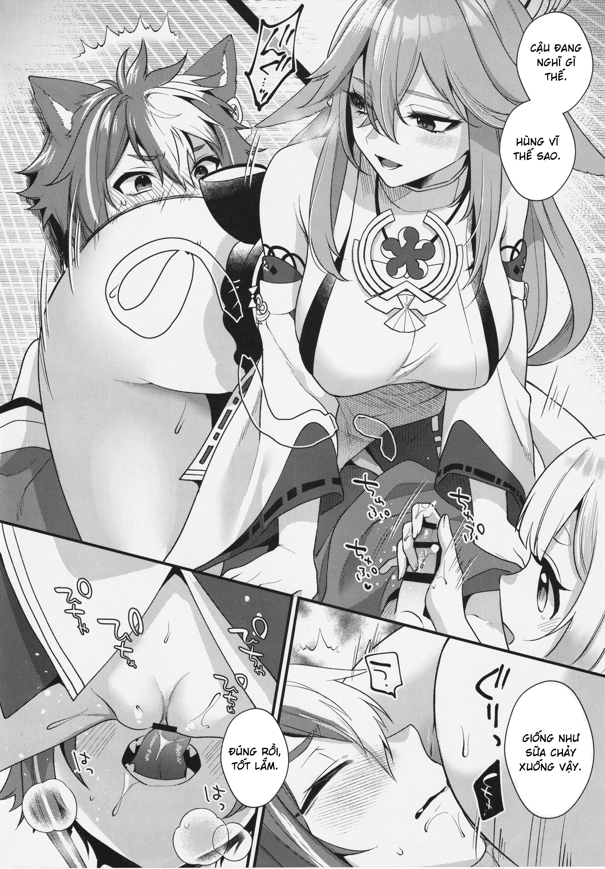 Đọc truyện hentai Cơn khủng hoảng của cậu cún - Oneshot