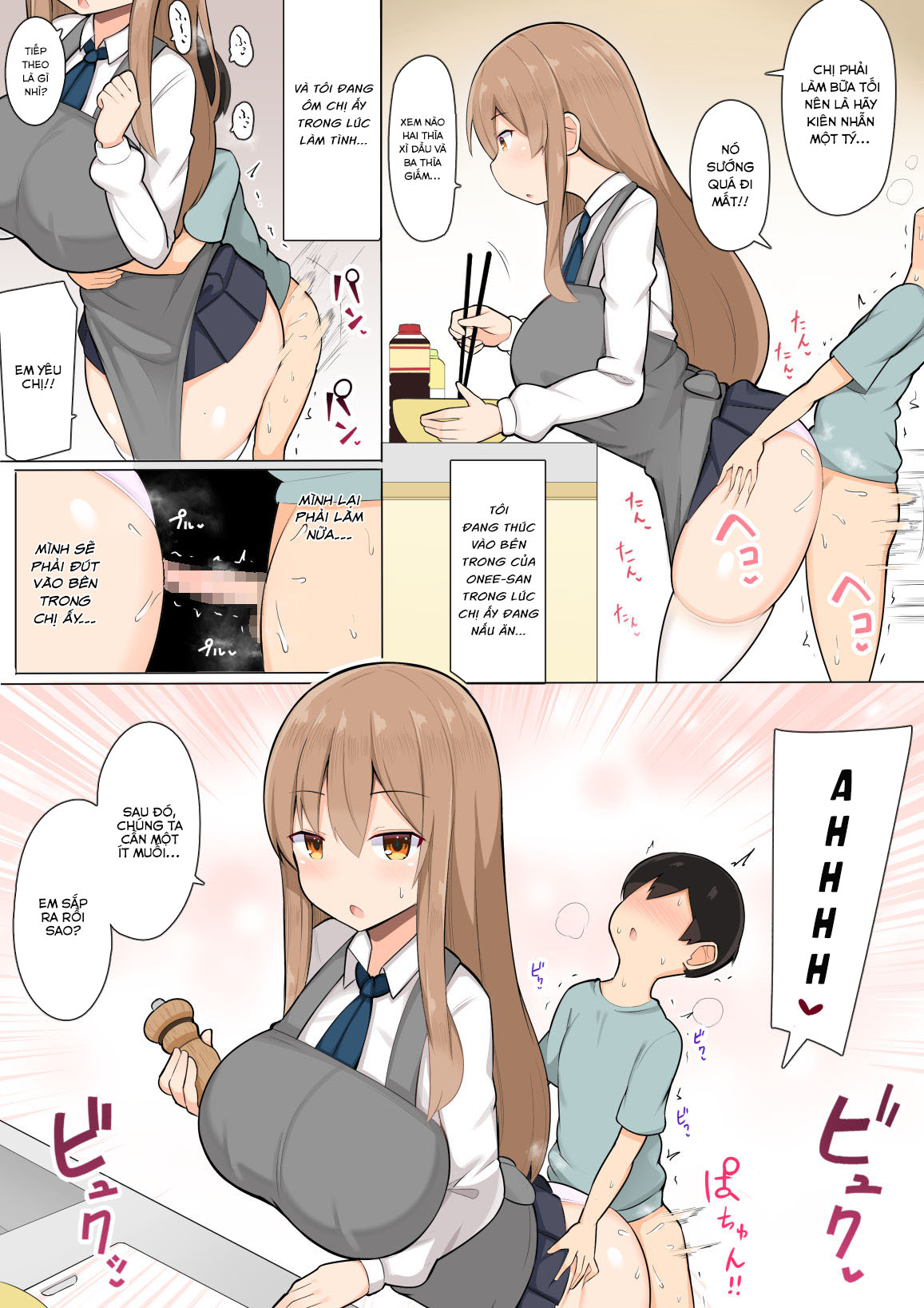 Đọc truyện hentai Ôn thi cùng các chị gái~ - Oneshot