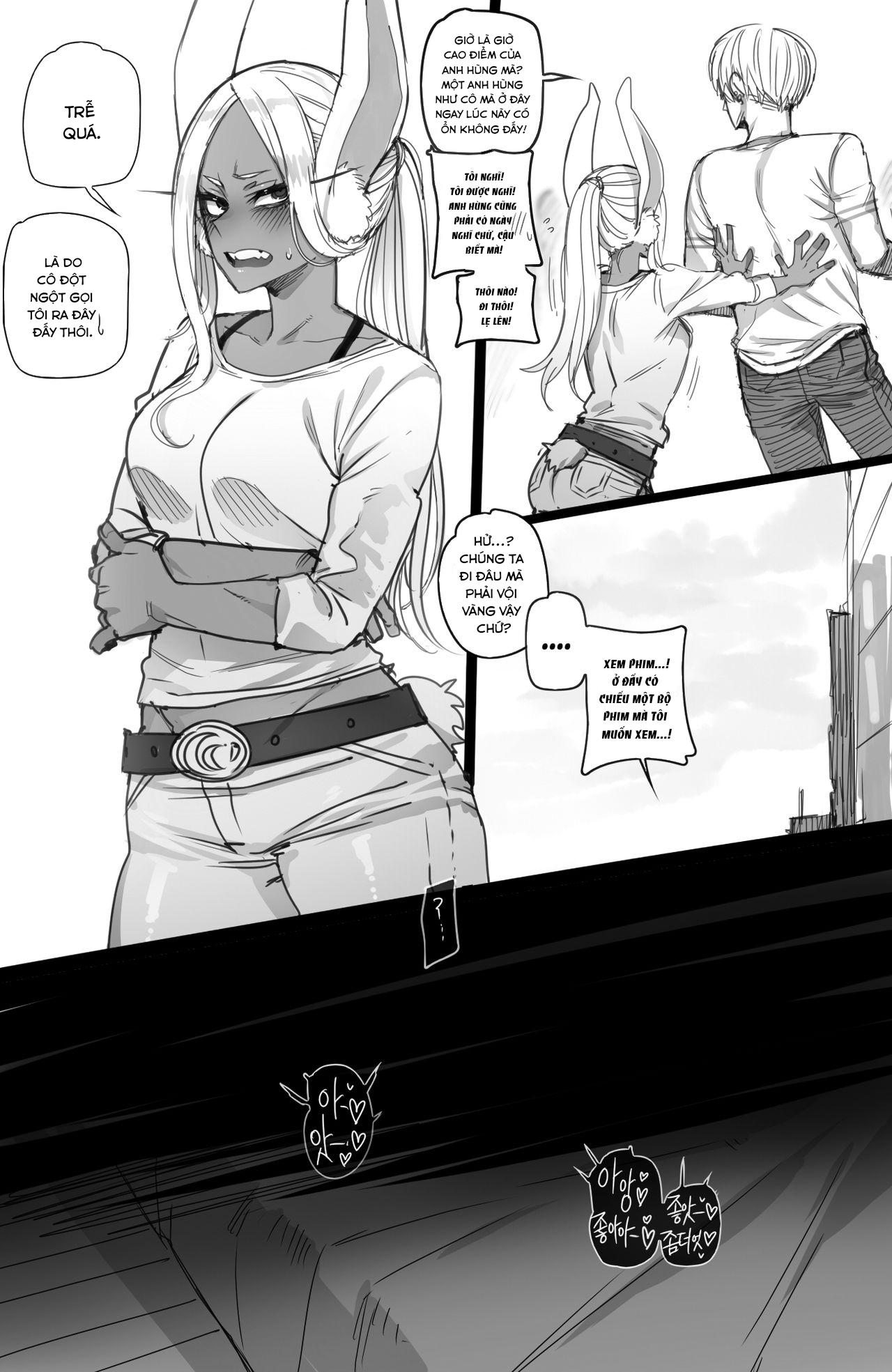 Đọc truyện hentai MY HERO HAREM - Chap 1 - Mirko Individual Compatibility